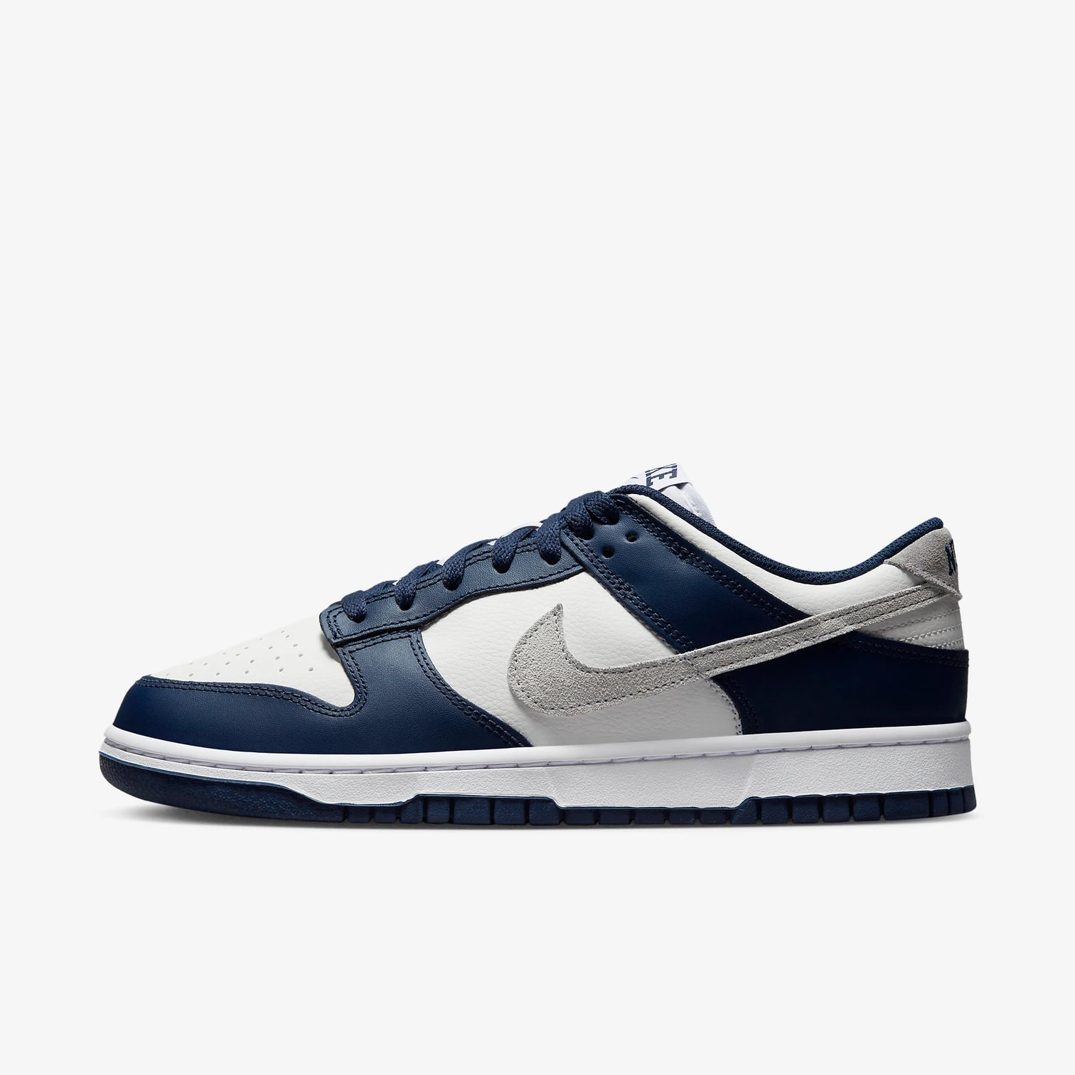 Dunk Low Summit White Midnight Navy