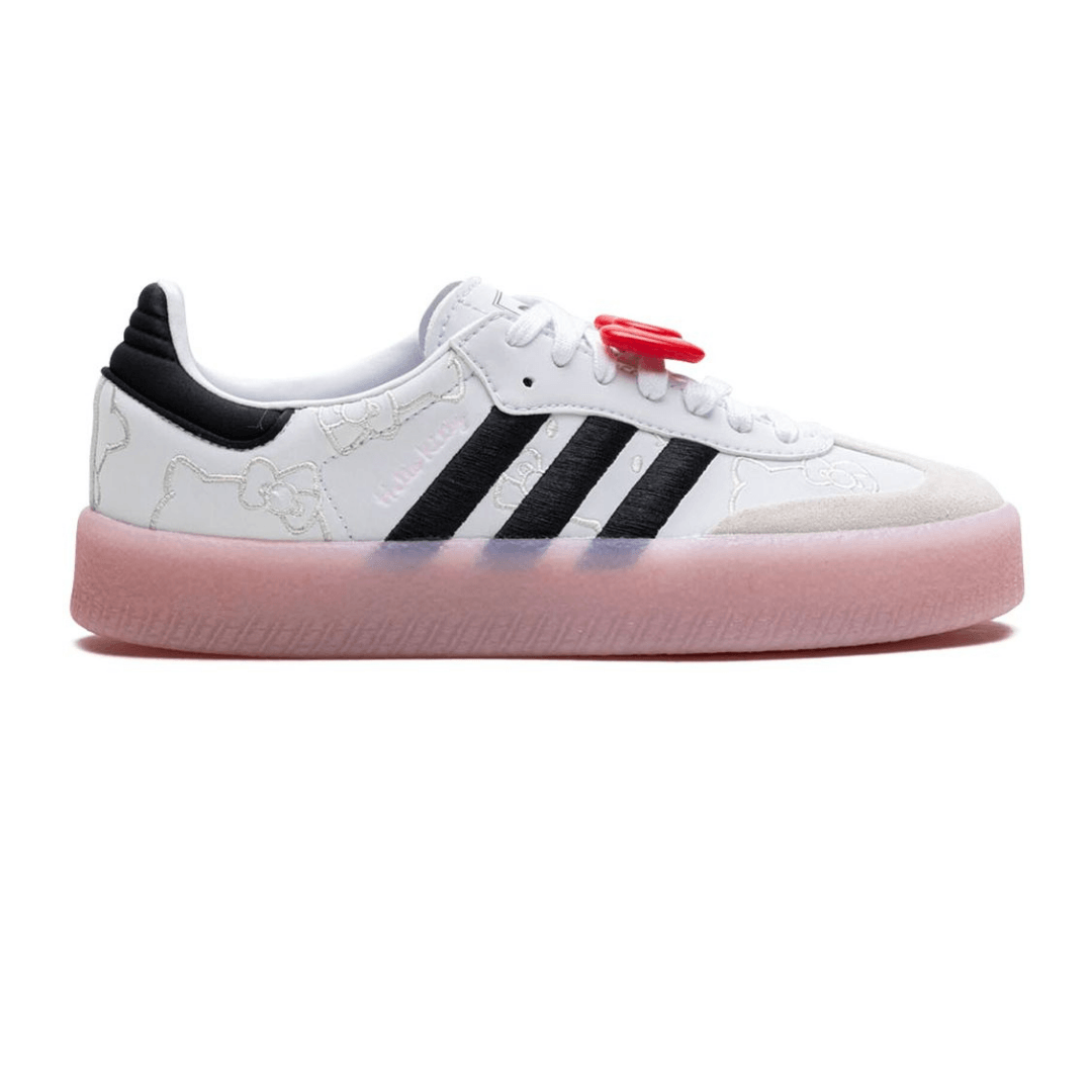 Adidas Samba White Black Gum - Sambae Hello Kity