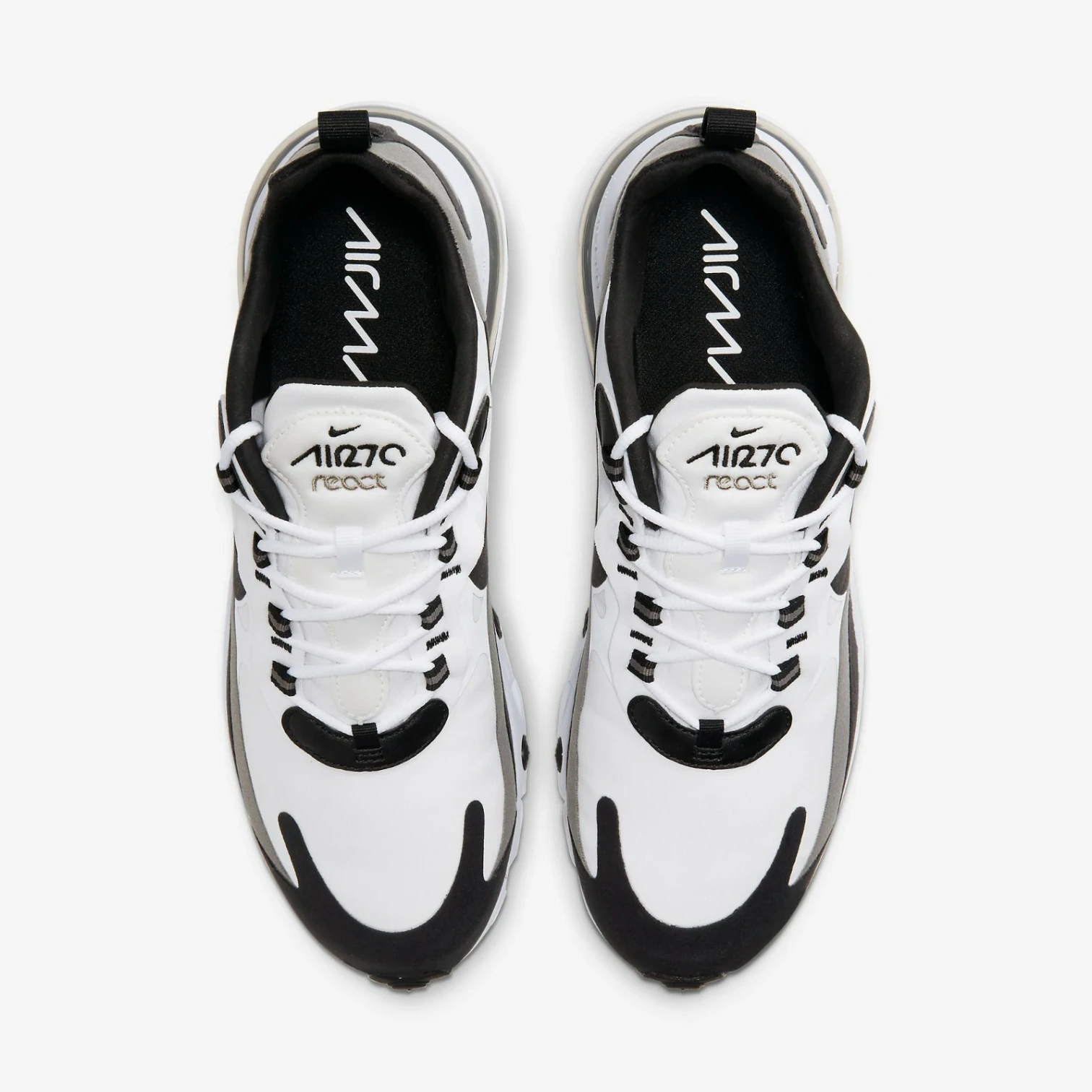 Air Max 270 React White Black