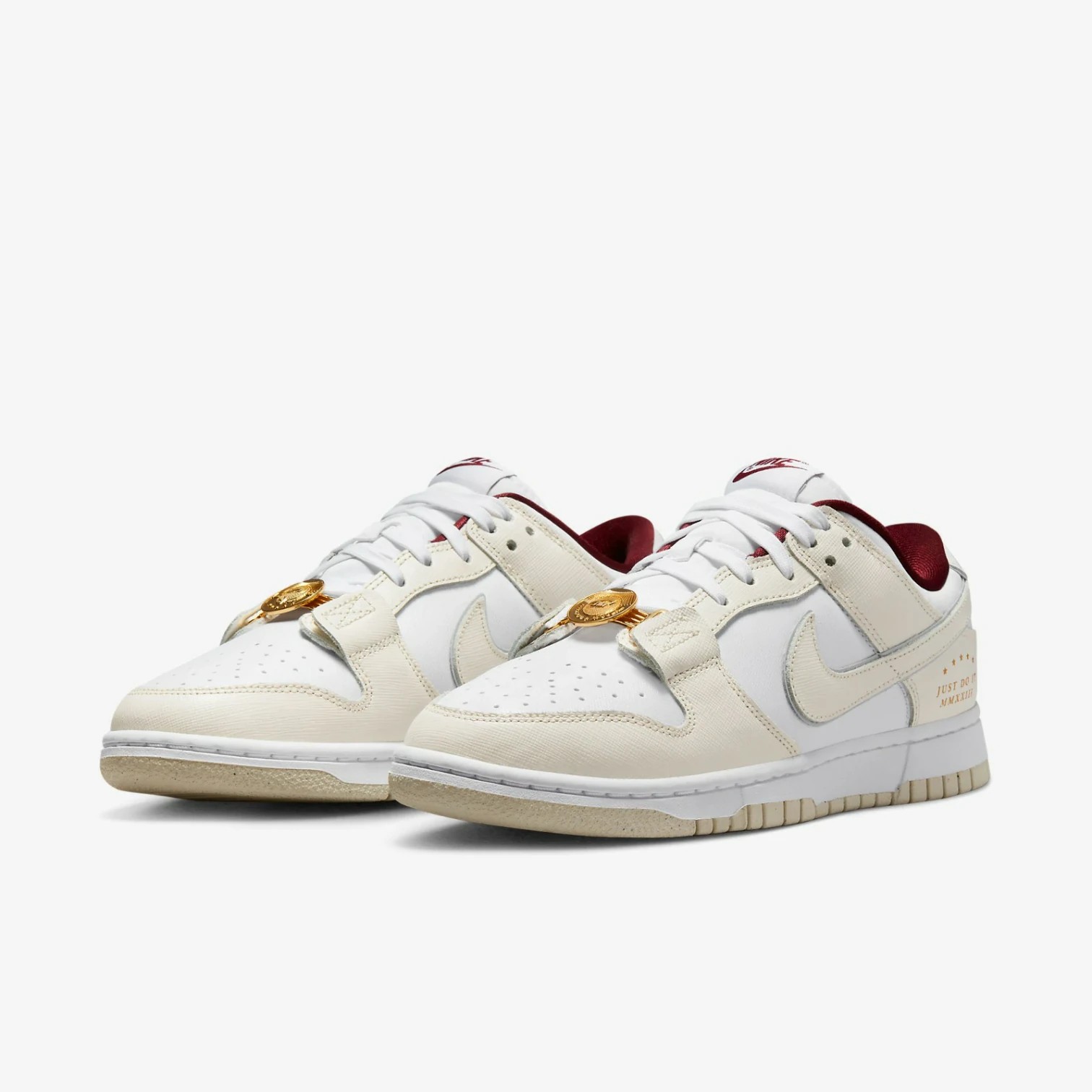 Dunk Low Just Do It White Sail