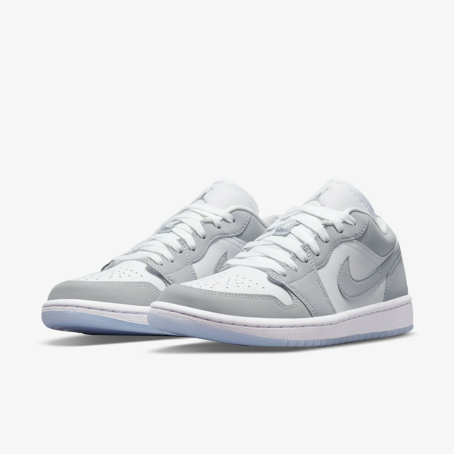  Air Jordan 1 Low W White Wolf Grey