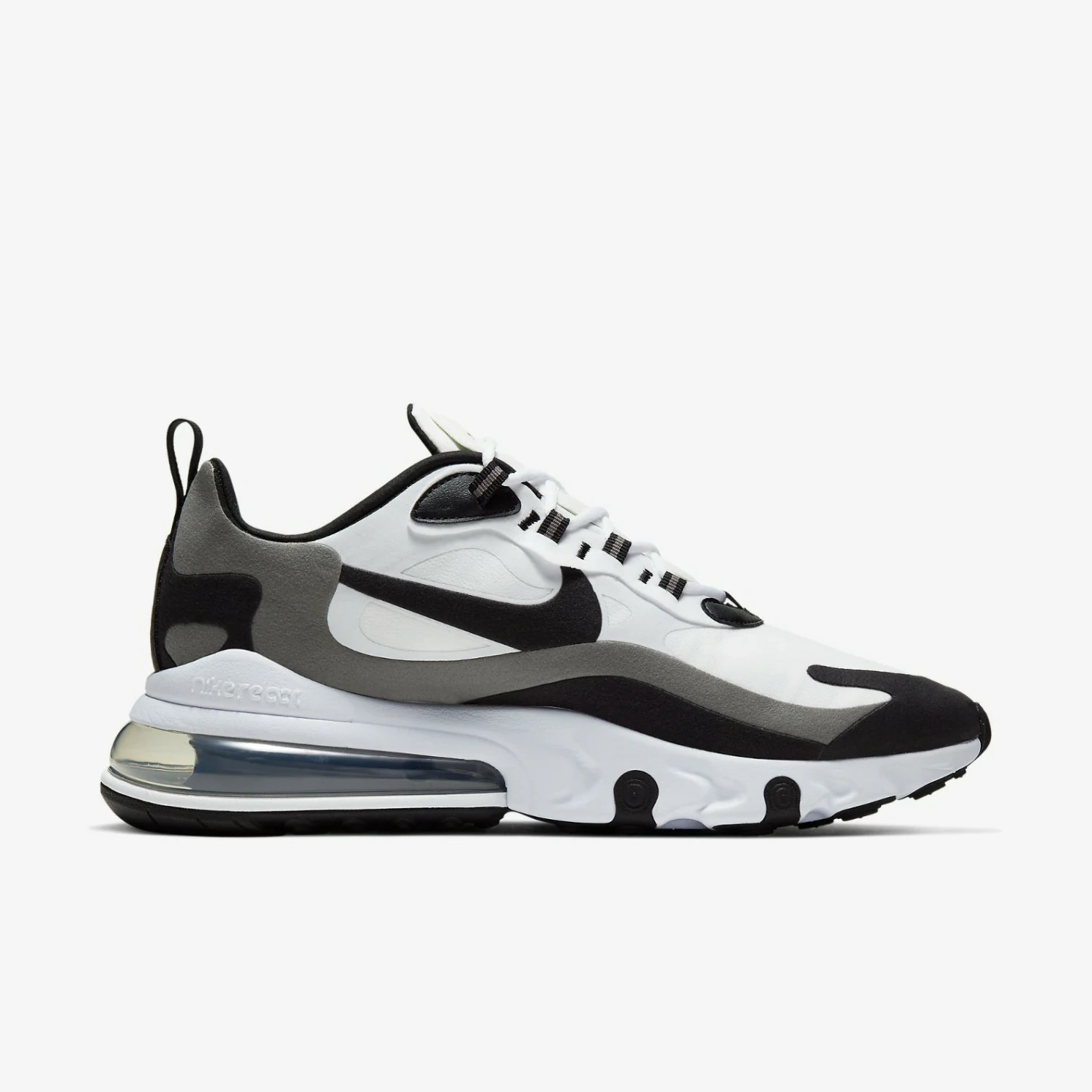 Air Max 270 React White Black