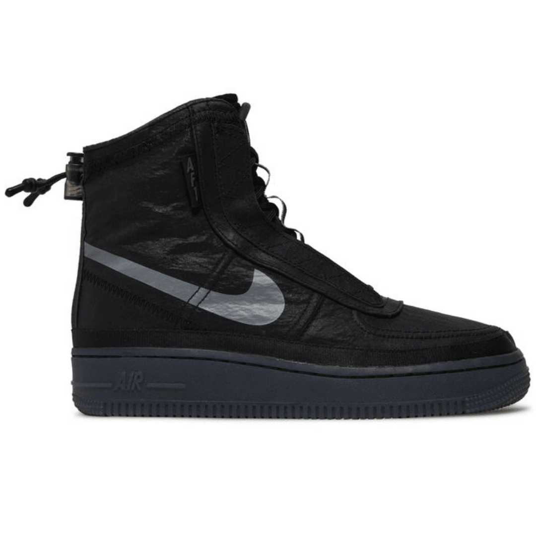 Nike Air Force 1 Shell Bot - Black