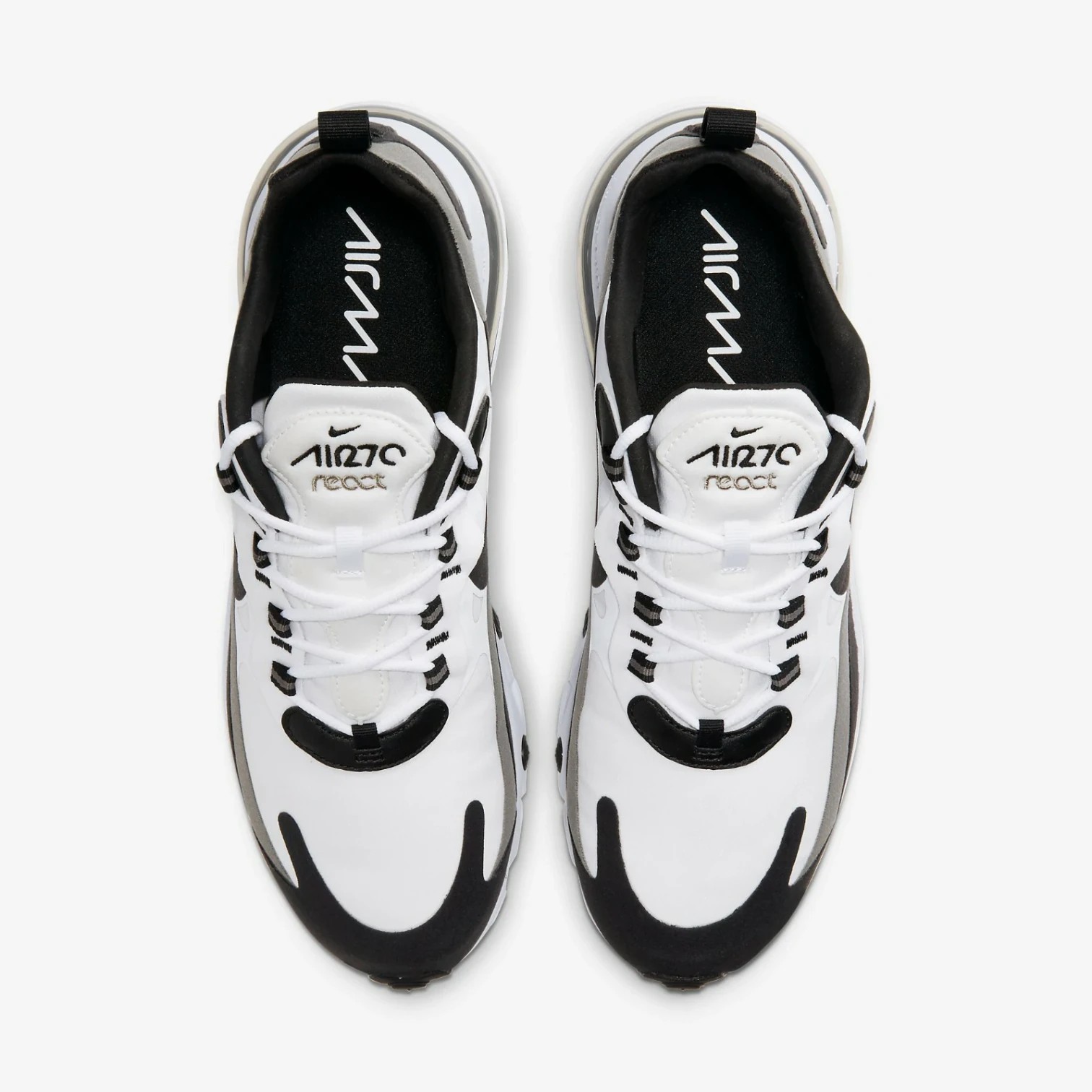 Air Max 270 React White Black
