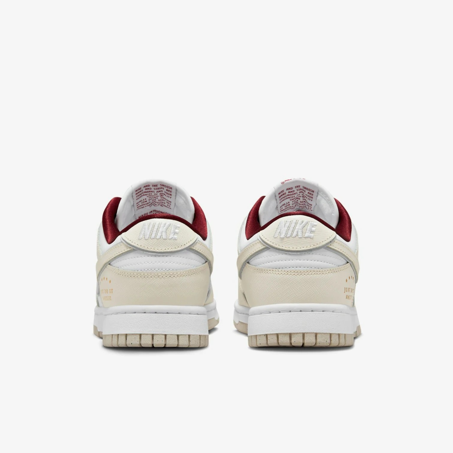 Dunk Low Just Do It White Sail