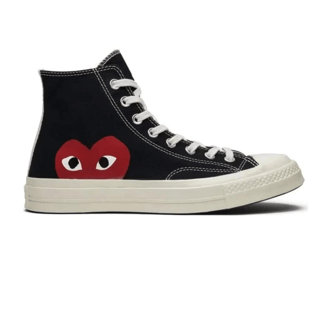 Comme des Garcons Hi  PLAY Black