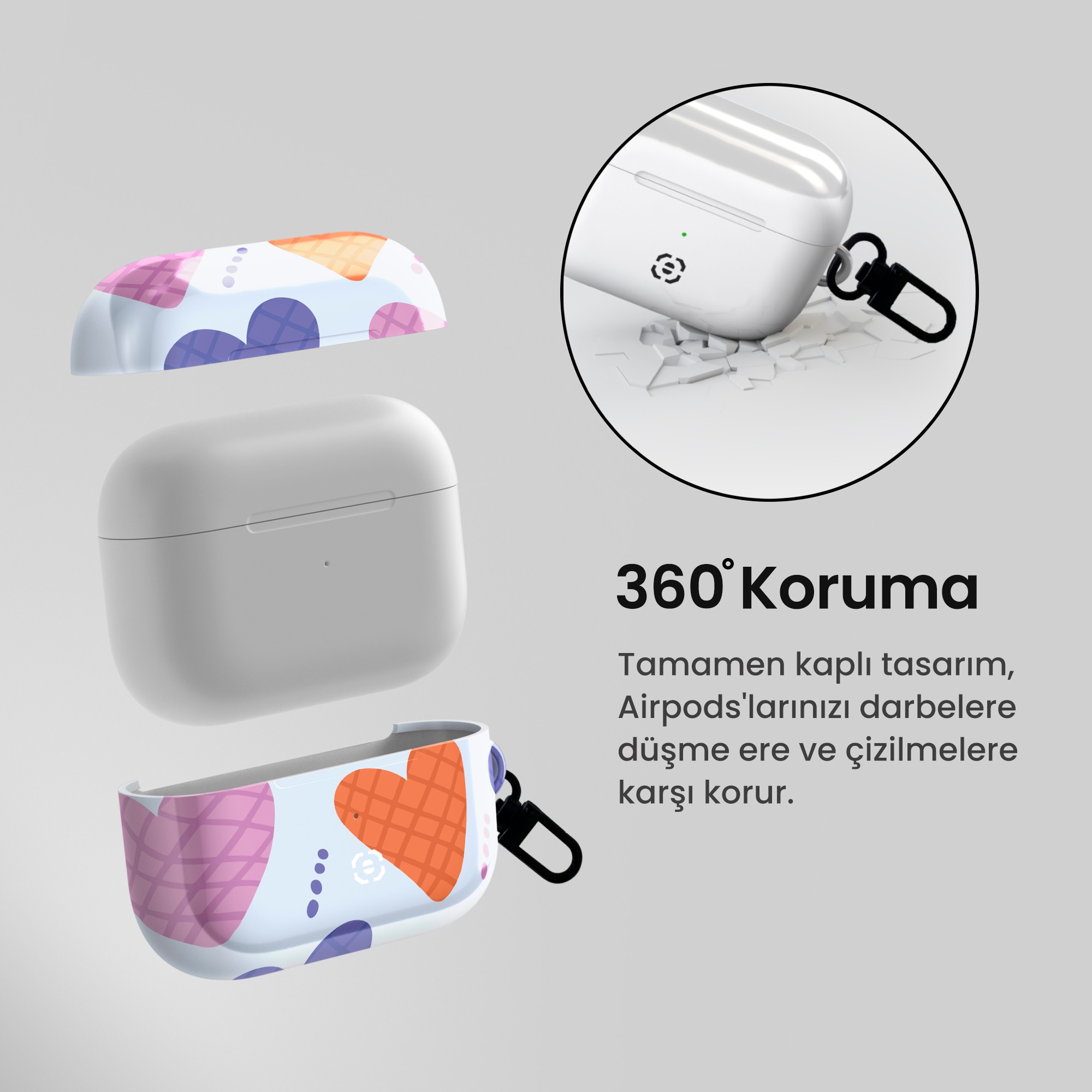 Goflove Tres Airpods Kulaklık Kılıfı