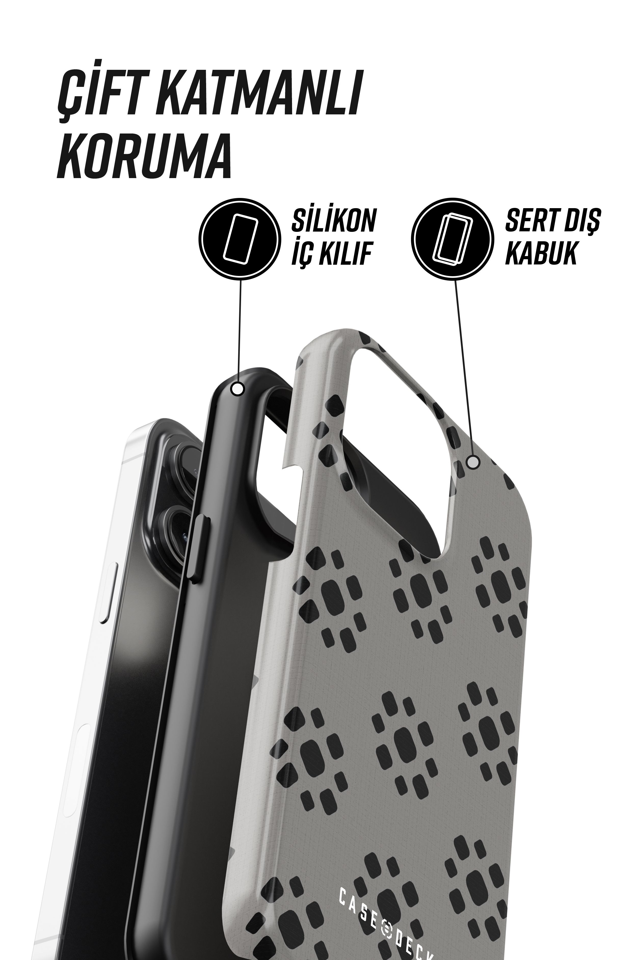 Guarde Tres iPhone Telefon Kılıfı