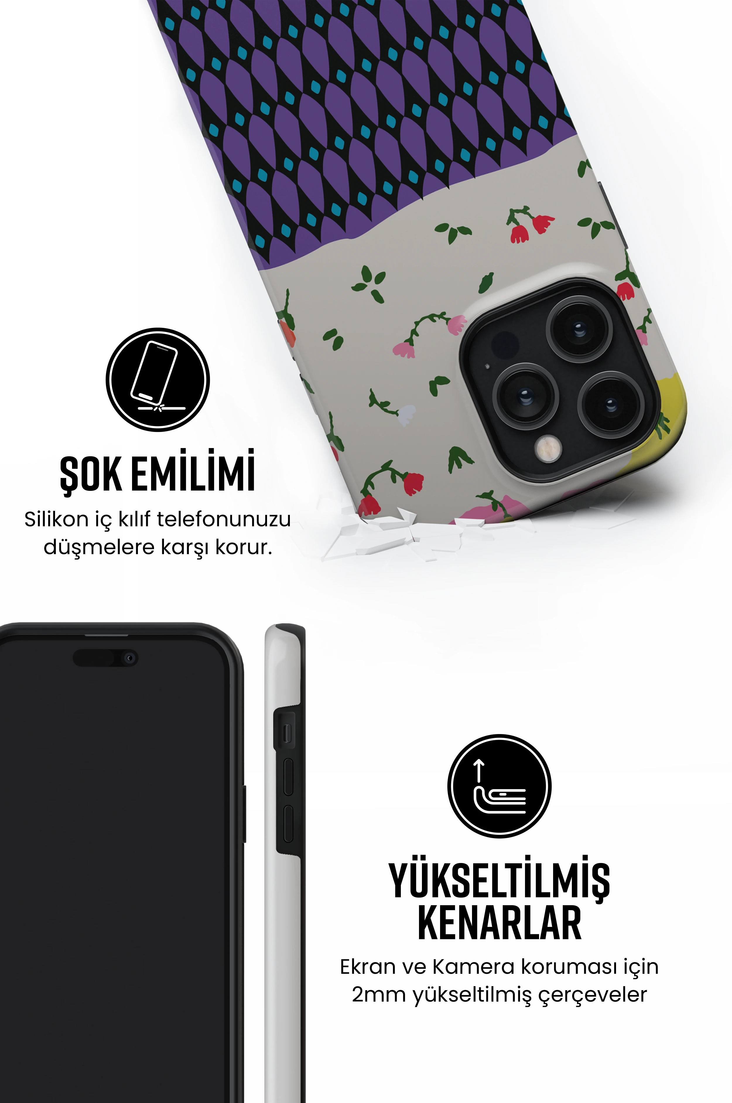 Fista Tres iPhone Telefon Kılıfı