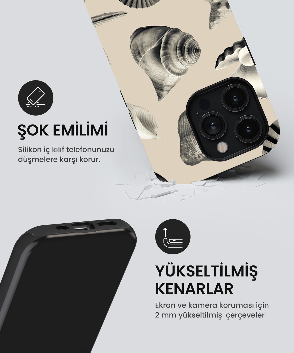 Coral Cove Tres iPhone Telefon Kılıfı