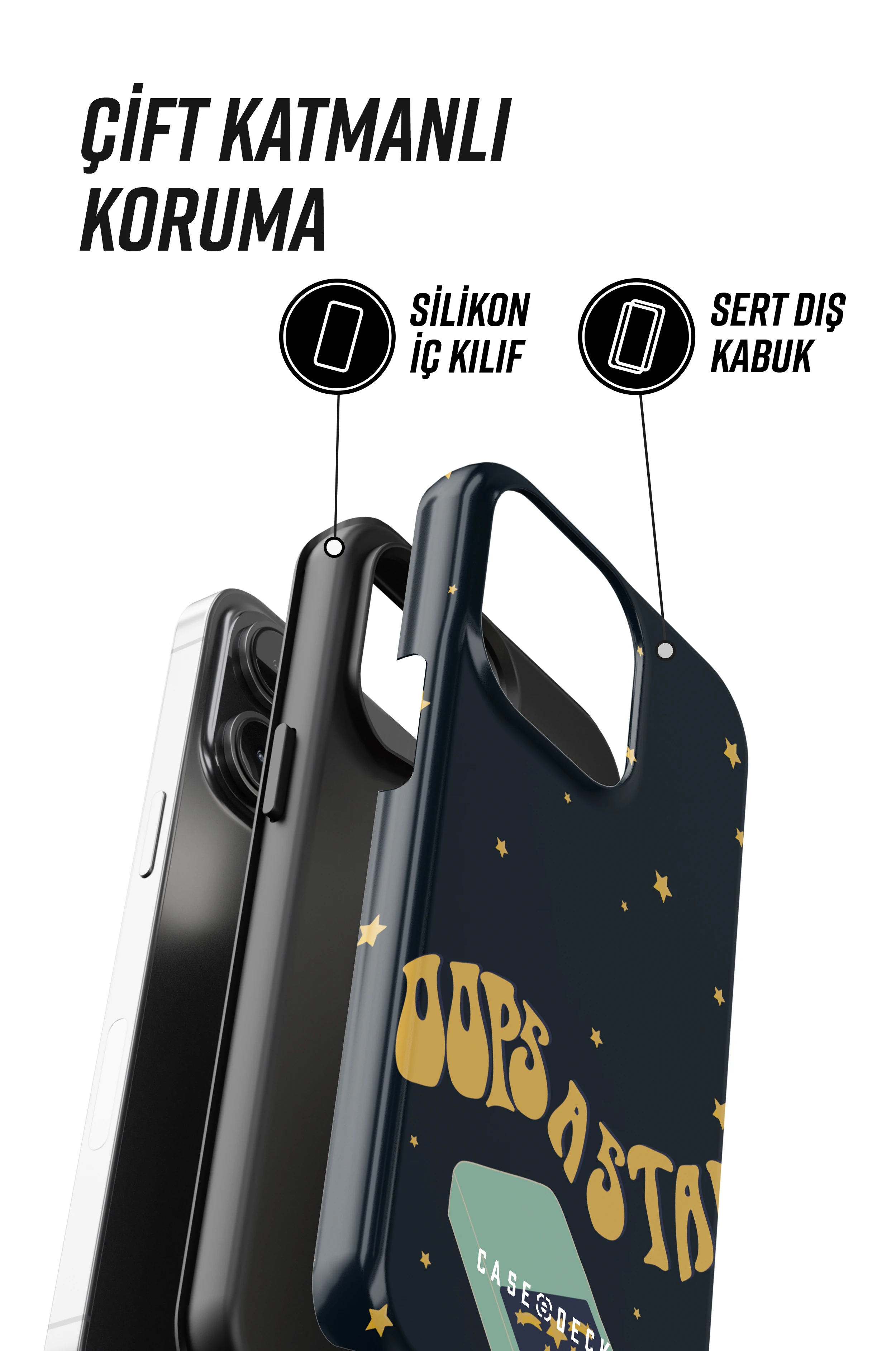 Astrella Tres iPhone Telefon Kılıfı