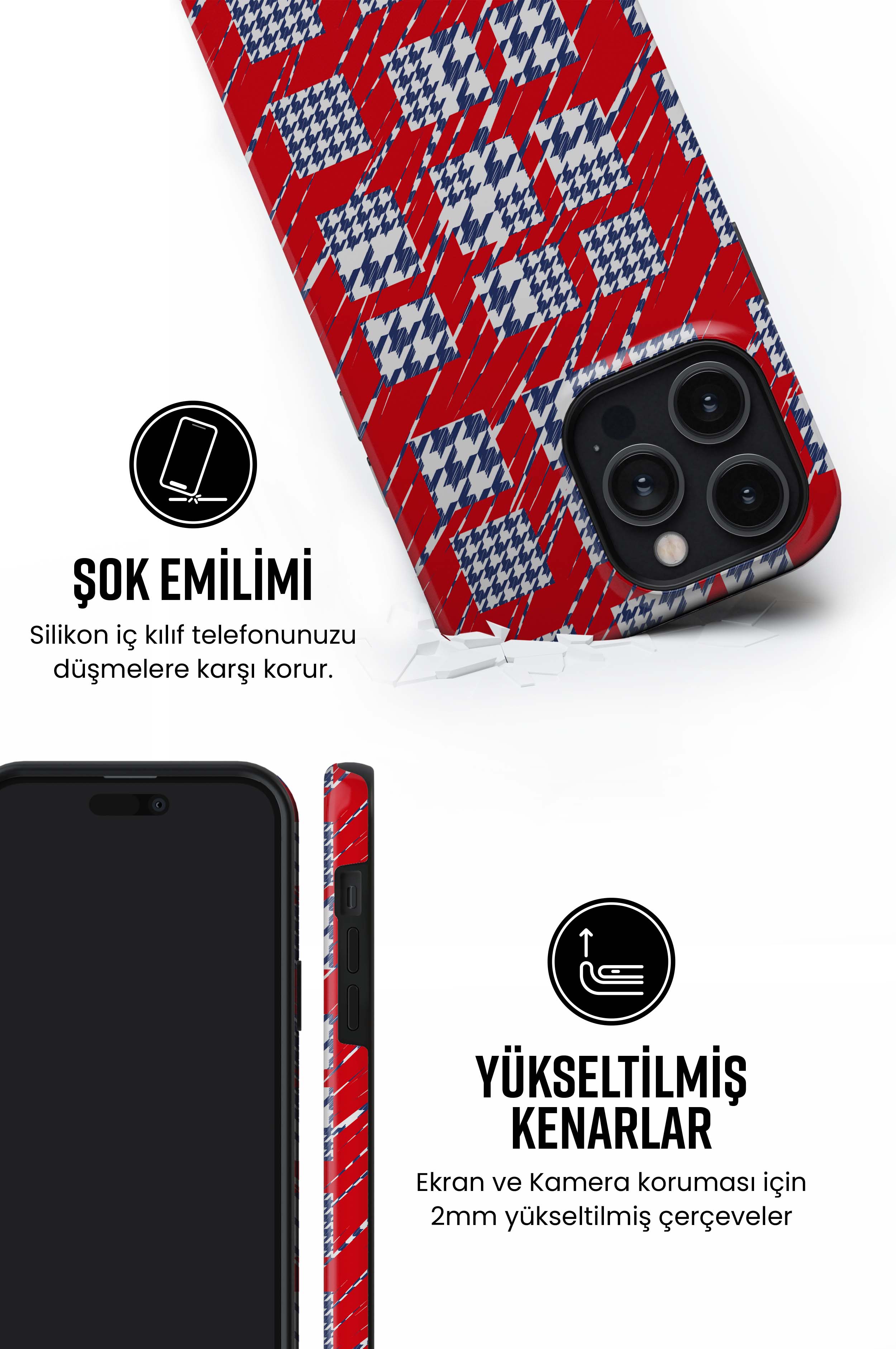 Bloure Tres iPhone Telefon Kılıfı