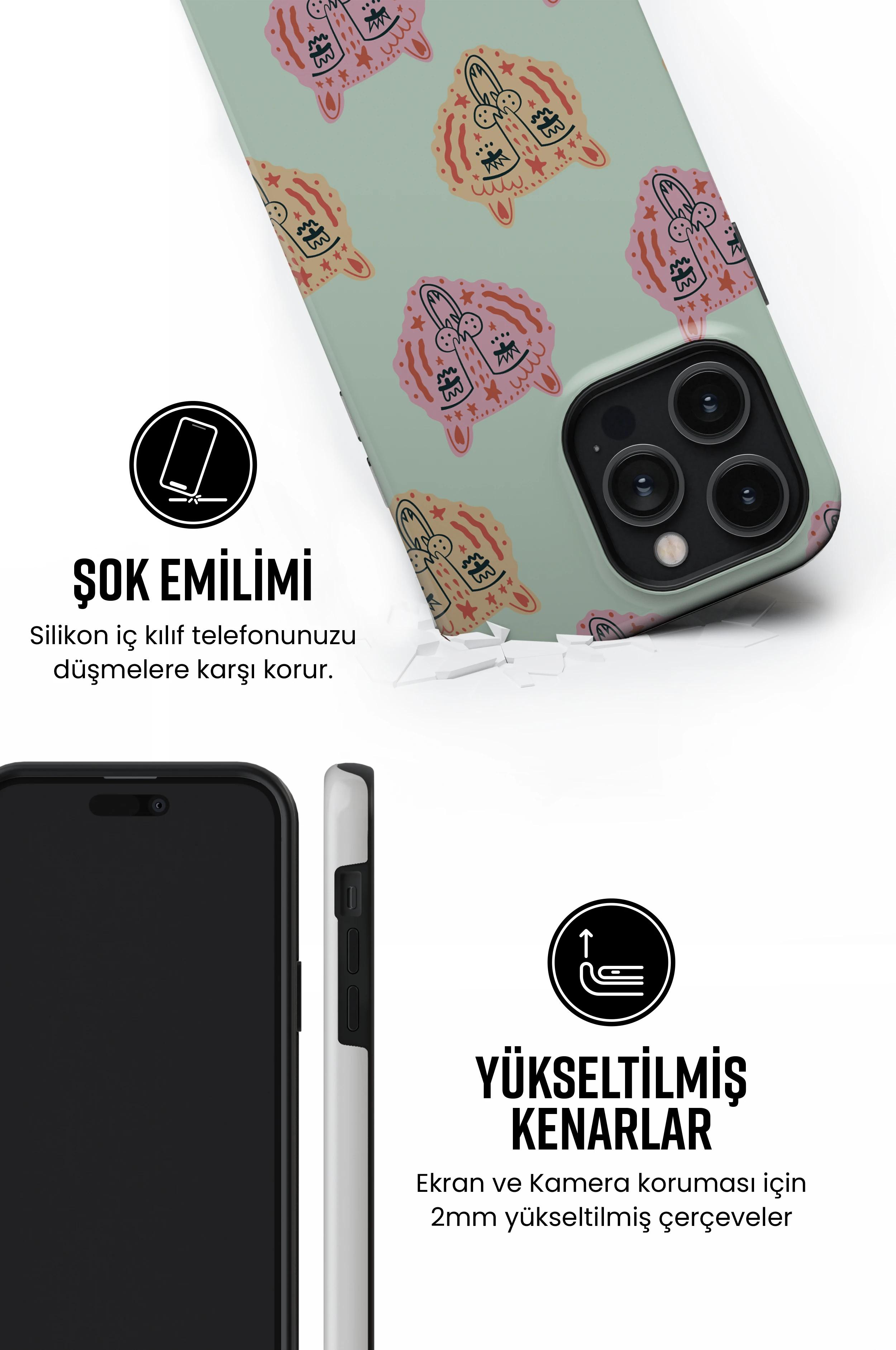 Inka Tres iPhone Telefon Kılıfı