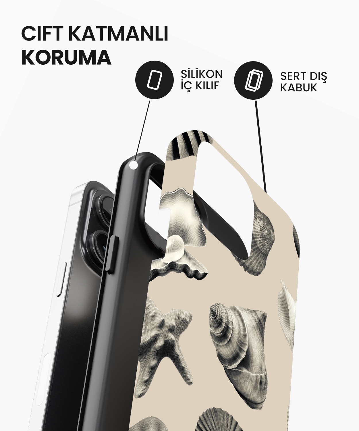 Coral Cove Tres iPhone Telefon Kılıfı