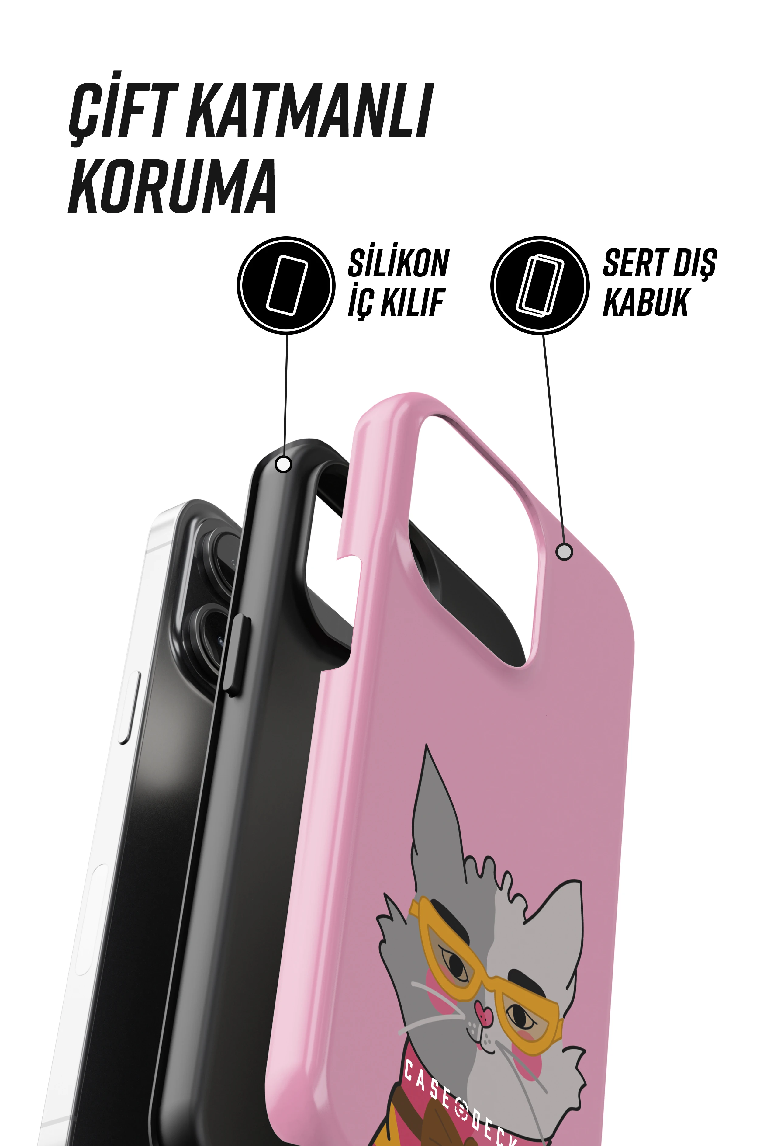 Wise Tres iPhone Telefon Kılıfı