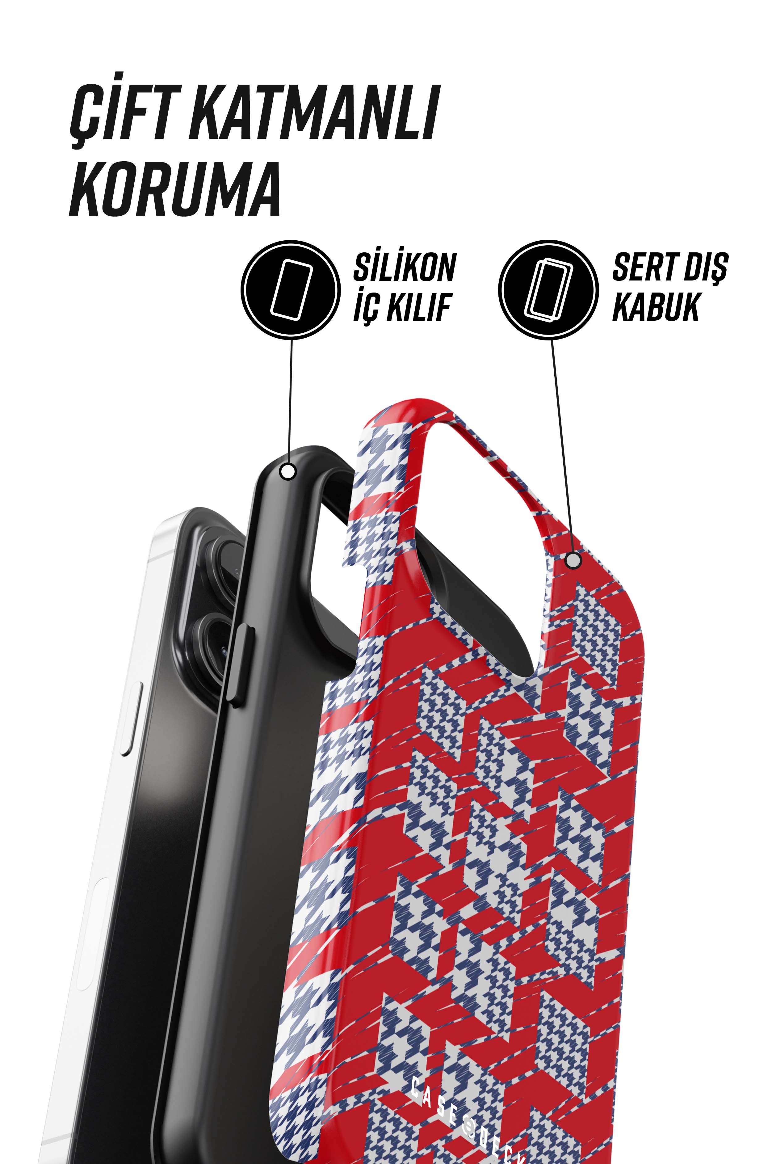 Bloure Tres iPhone Telefon Kılıfı