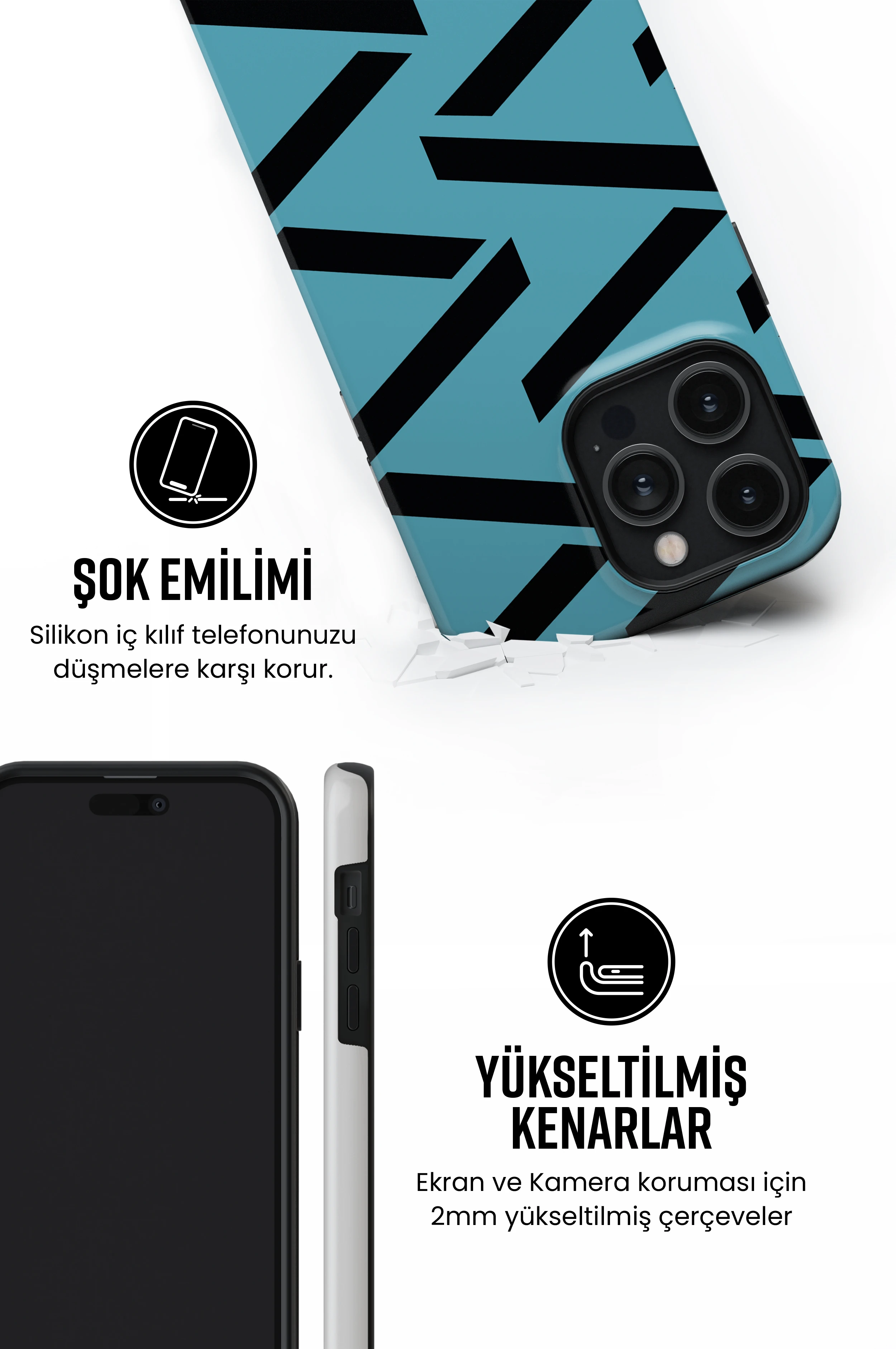 Zaga Tres iPhone Telefon Kılıfı