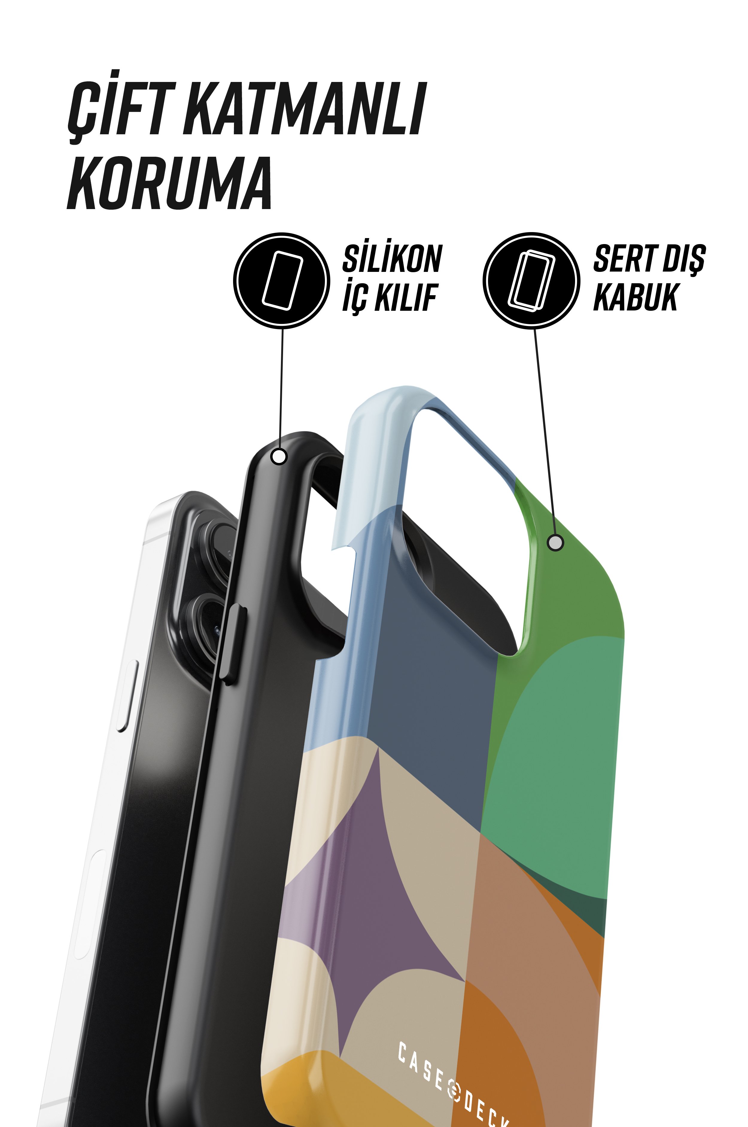 Geo Tres iPhone Telefon Kılıfı