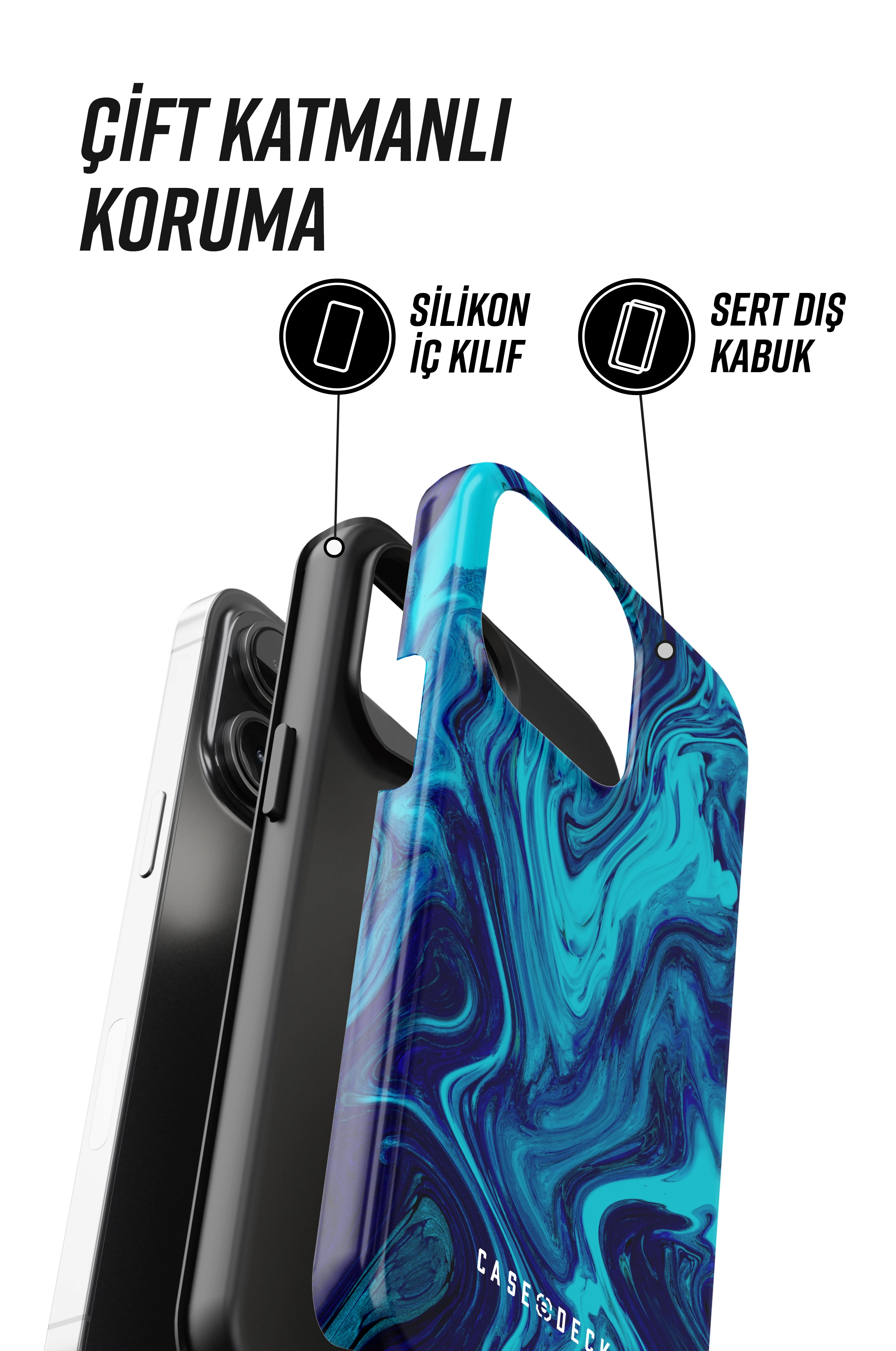 Chemix Tres iPhone Telefon Kılıfı