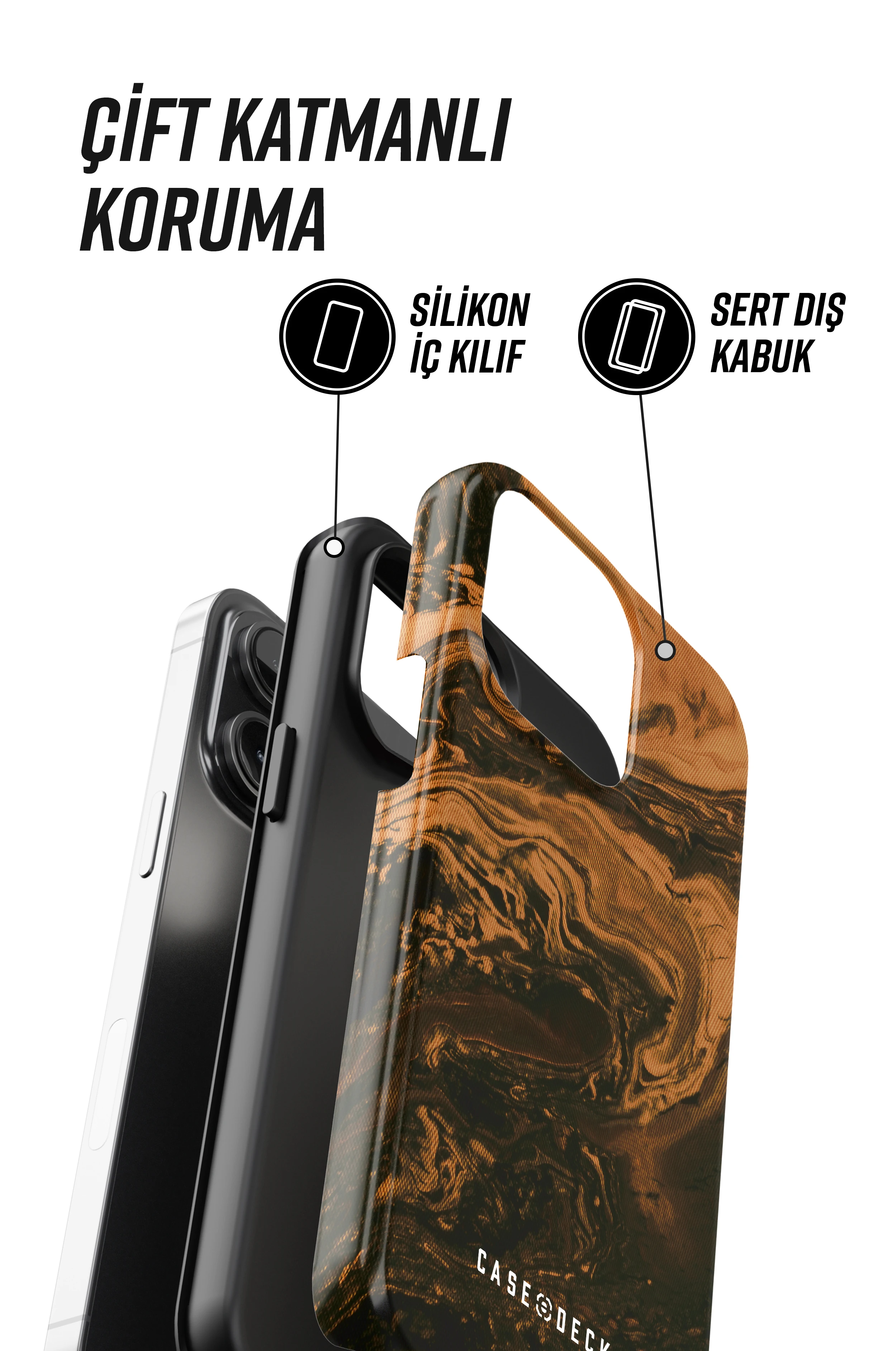 Venera Tres iPhone Telefon Kılıfı