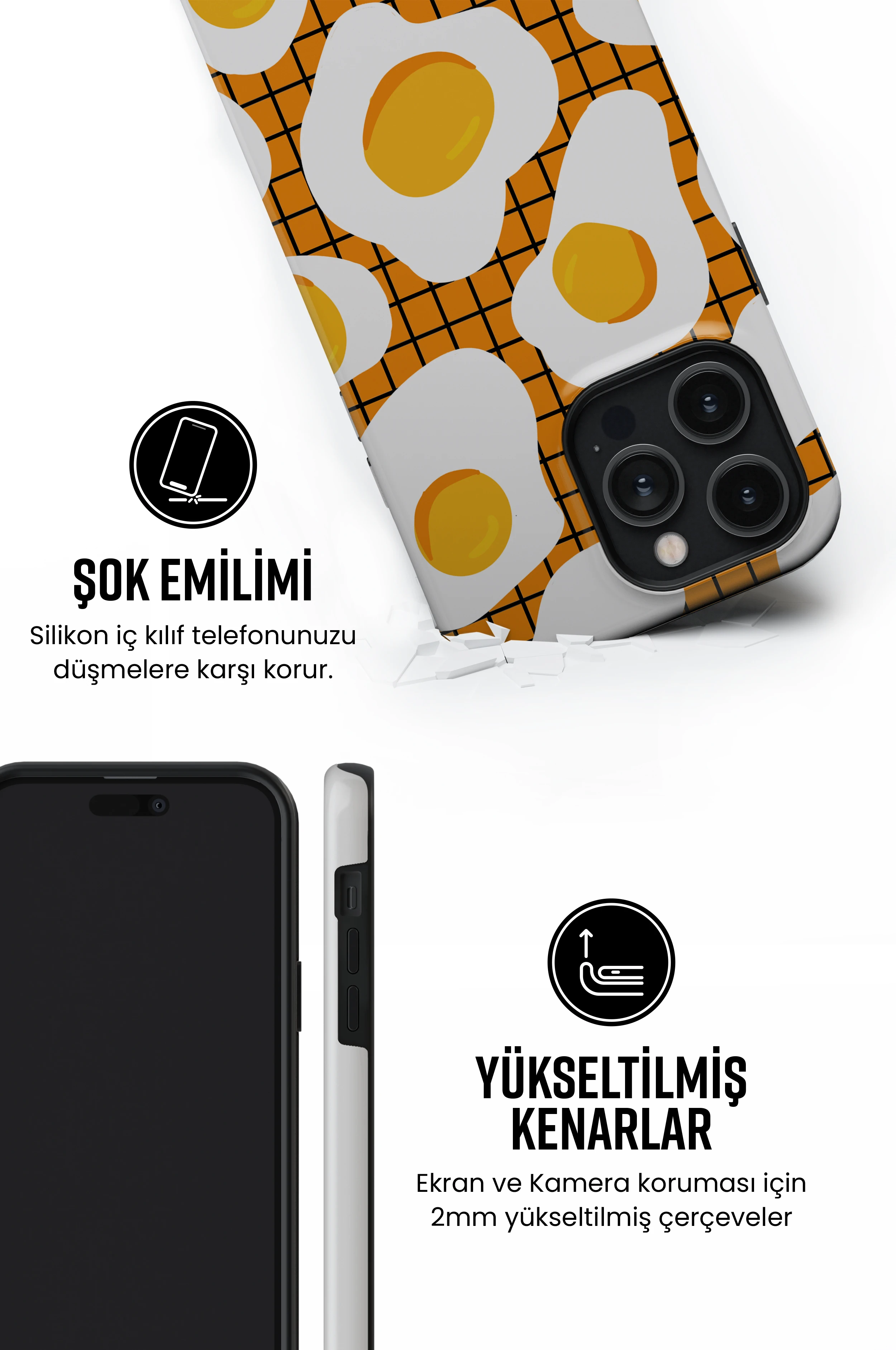 Yummi Tres iPhone Telefon Kılıfı