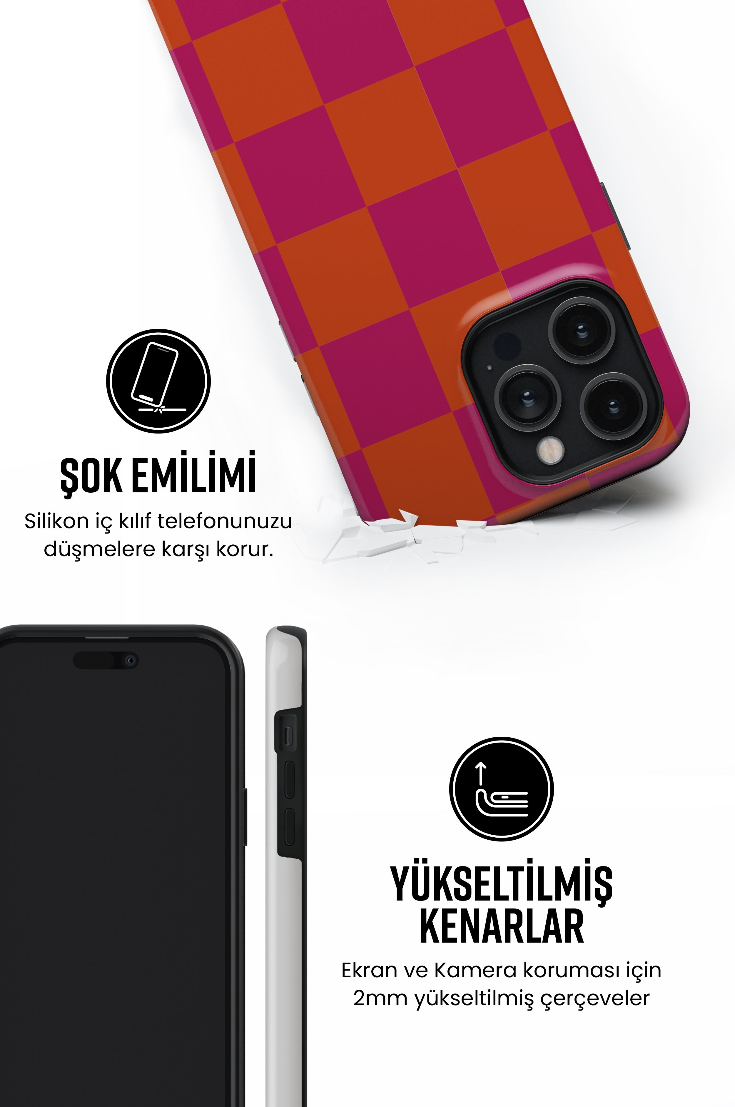 Gloria Tres iPhone Telefon Kılıfı