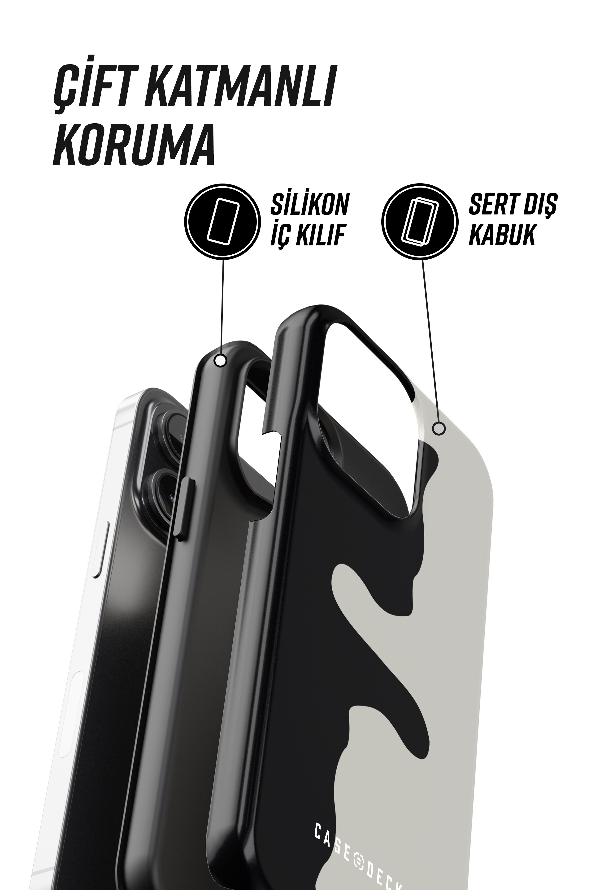 Kitcat Tres iPhone Telefon Kılıfı