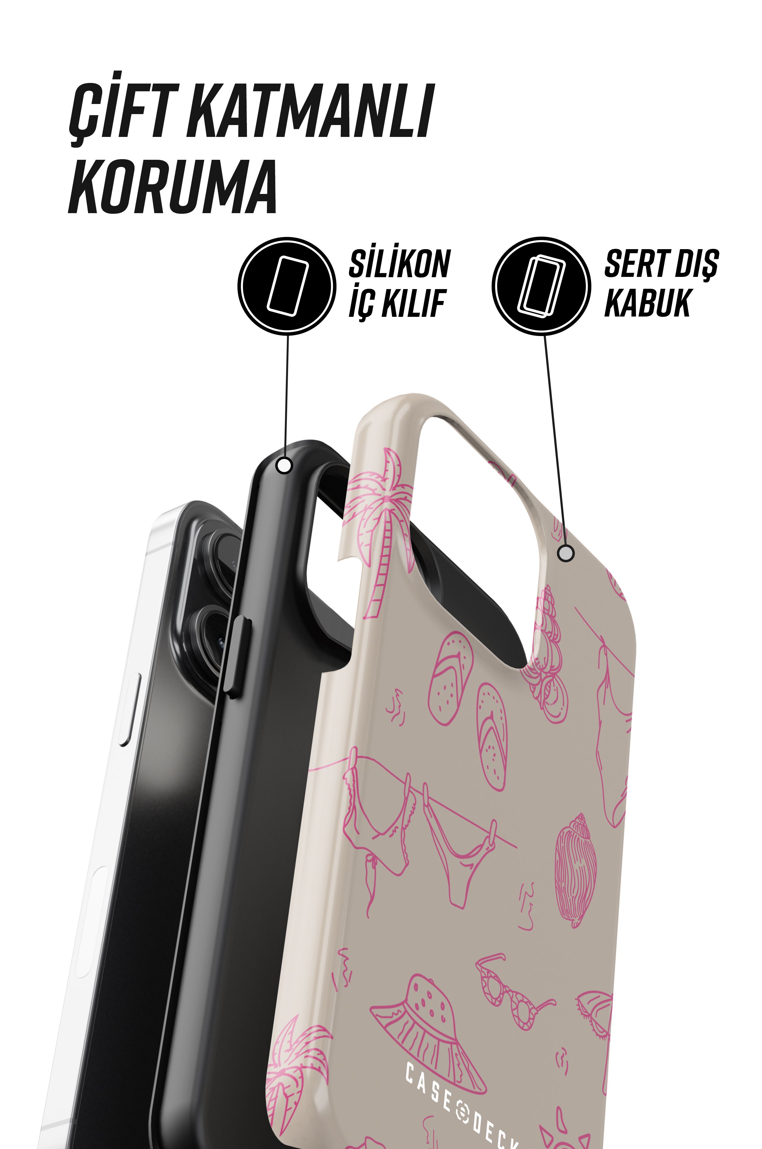 Sunbeam Tres iPhone Telefon Kılıfı