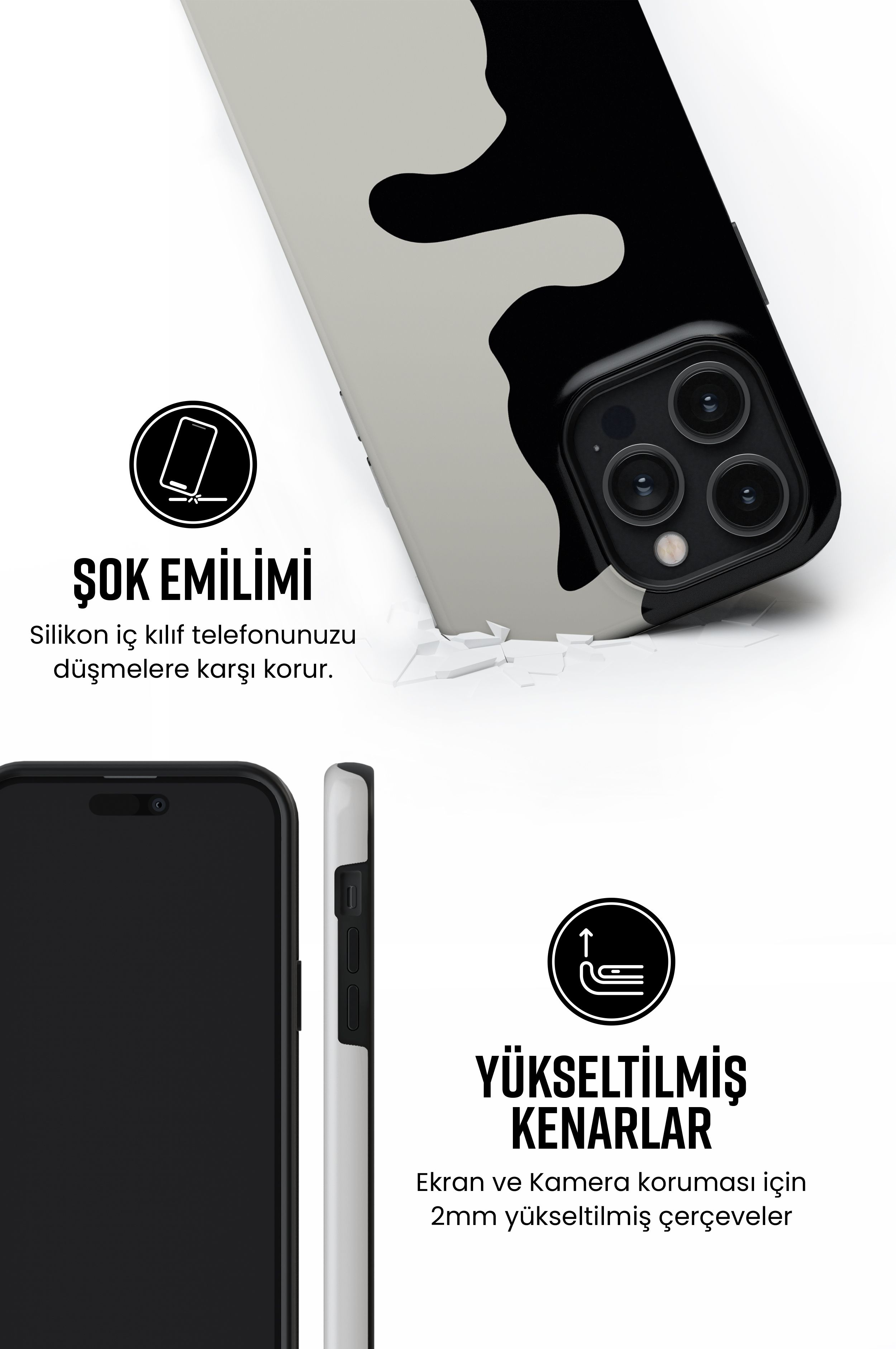 Kitcat Tres iPhone Telefon Kılıfı
