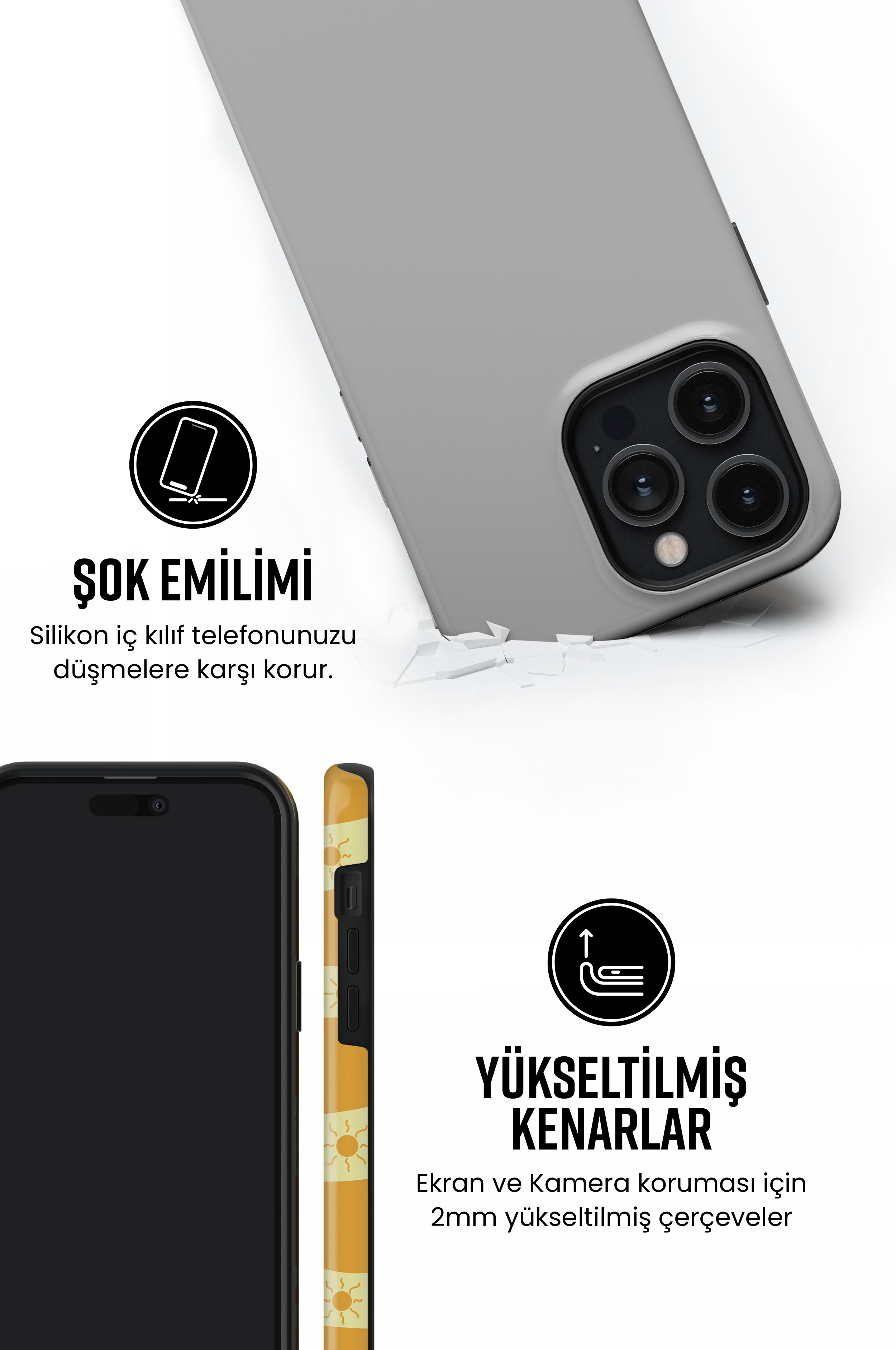 Sunnymelt Tres iPhone Telefon Kılıfı