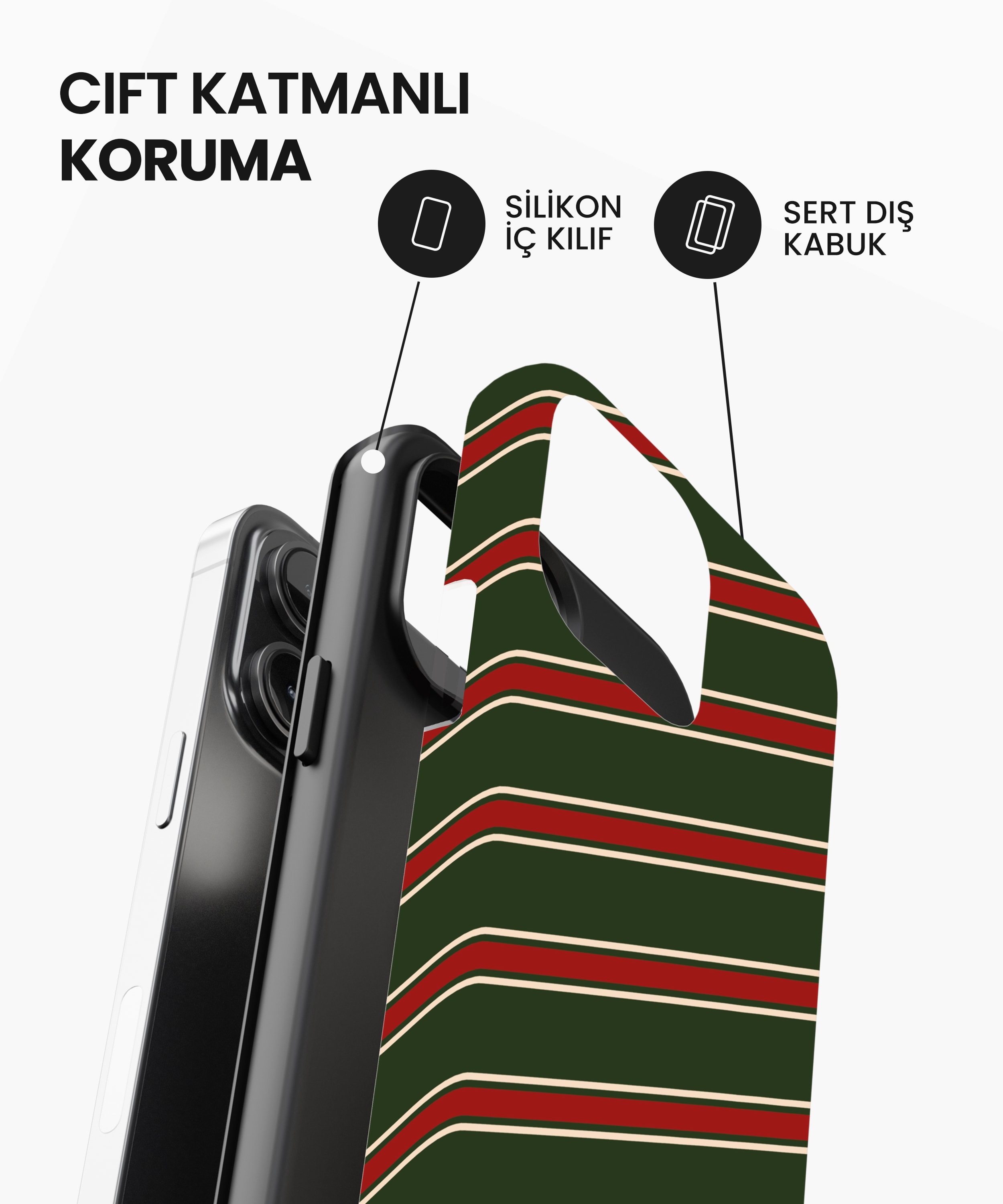 Lokken Tres iPhone Telefon Kılıfı