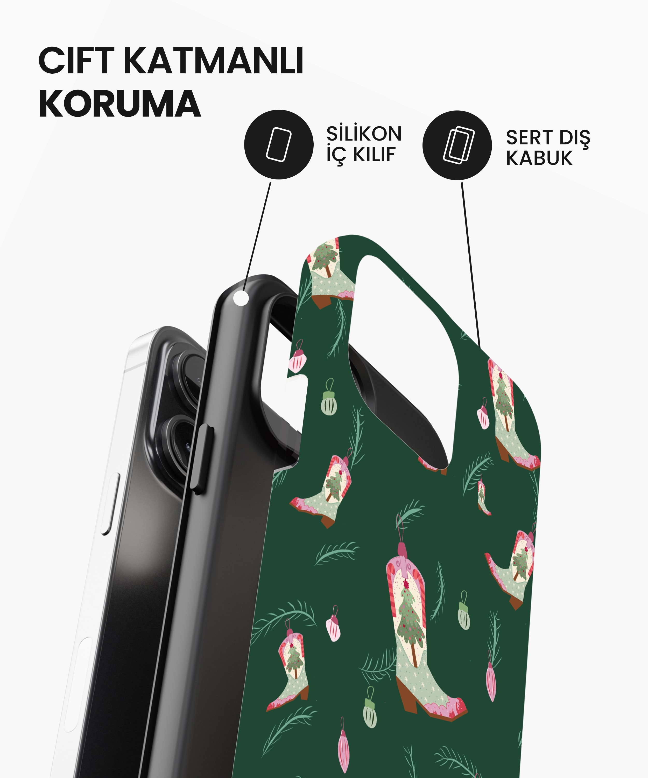 Rovistmas Tres iPhone Telefon Kılıfı