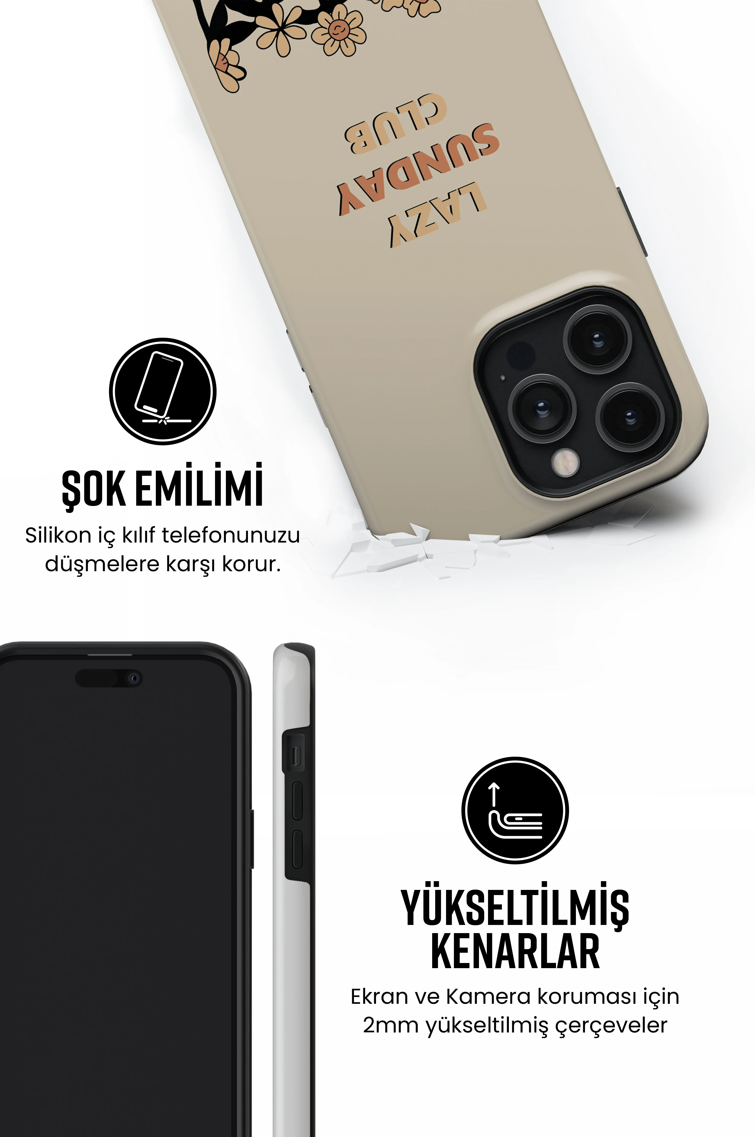 Dazly Tres iPhone Telefon Kılıfı