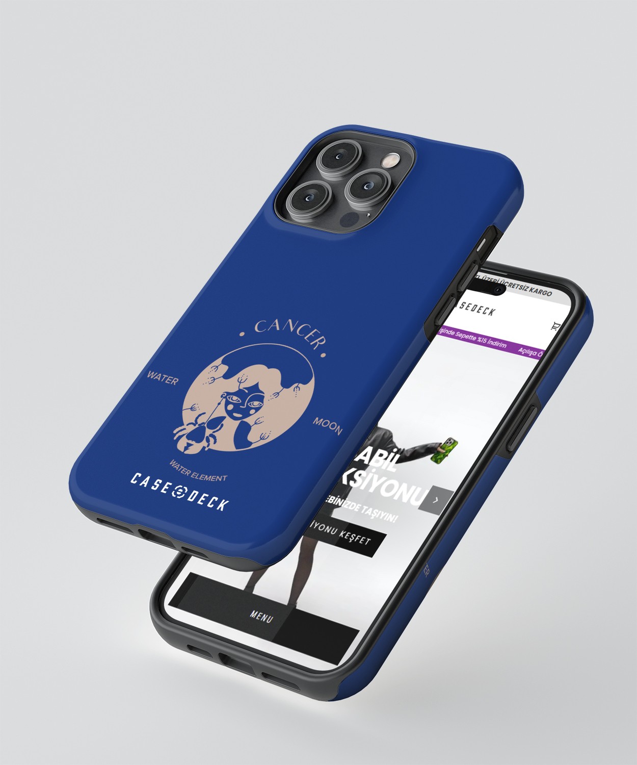 Cancer Tres iPhone Telefon Kılıfı