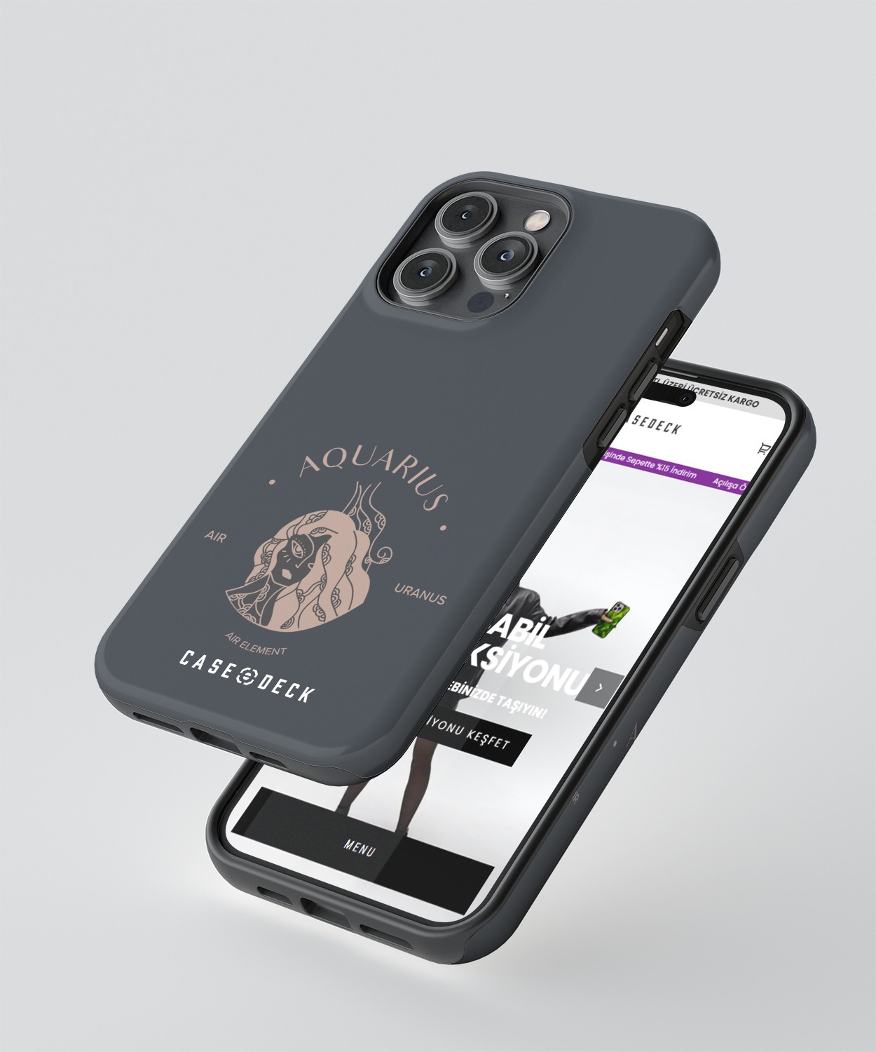 Aquarius Tres iPhone Telefon Kılıfı