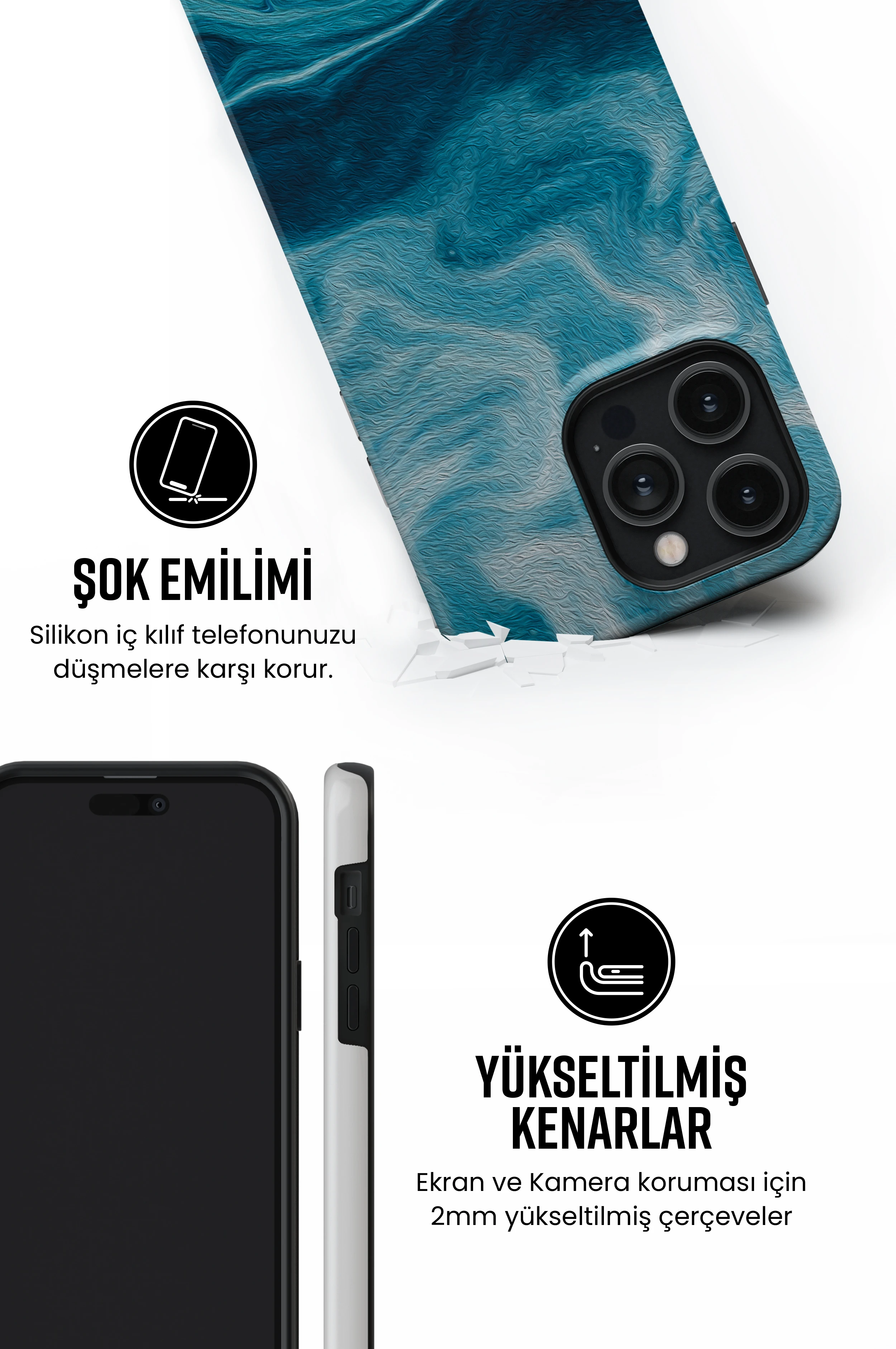 Starry Tres iPhone Telefon Kılıfı