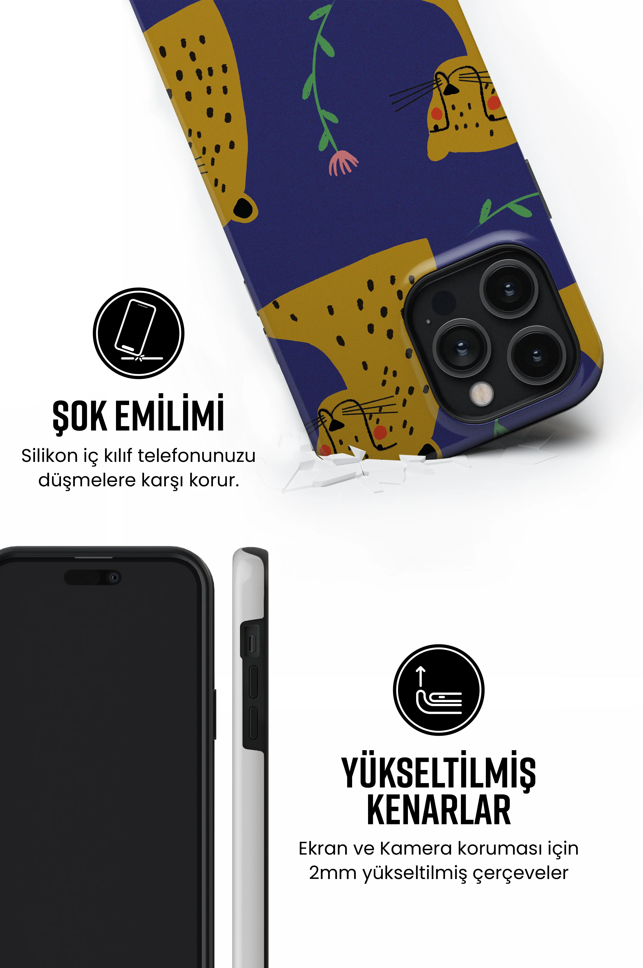 Siafra Tres iPhone Telefon Kılıfı