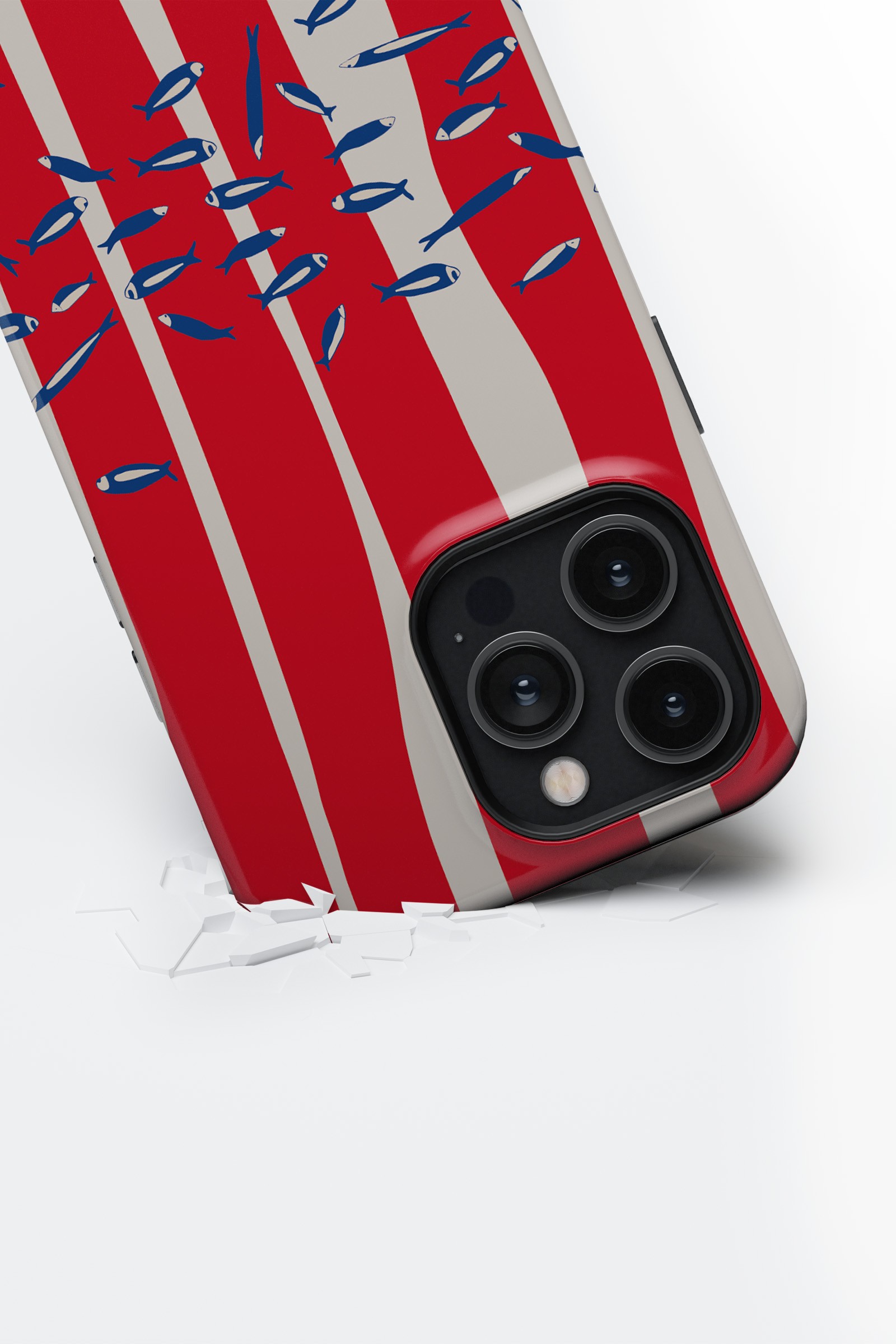 Piscera Tres iPhone Telefon Kılıfı