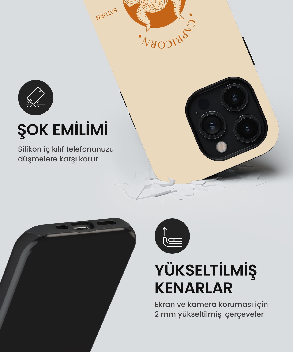 Capricorn Tres iPhone Telefon Kılıfı