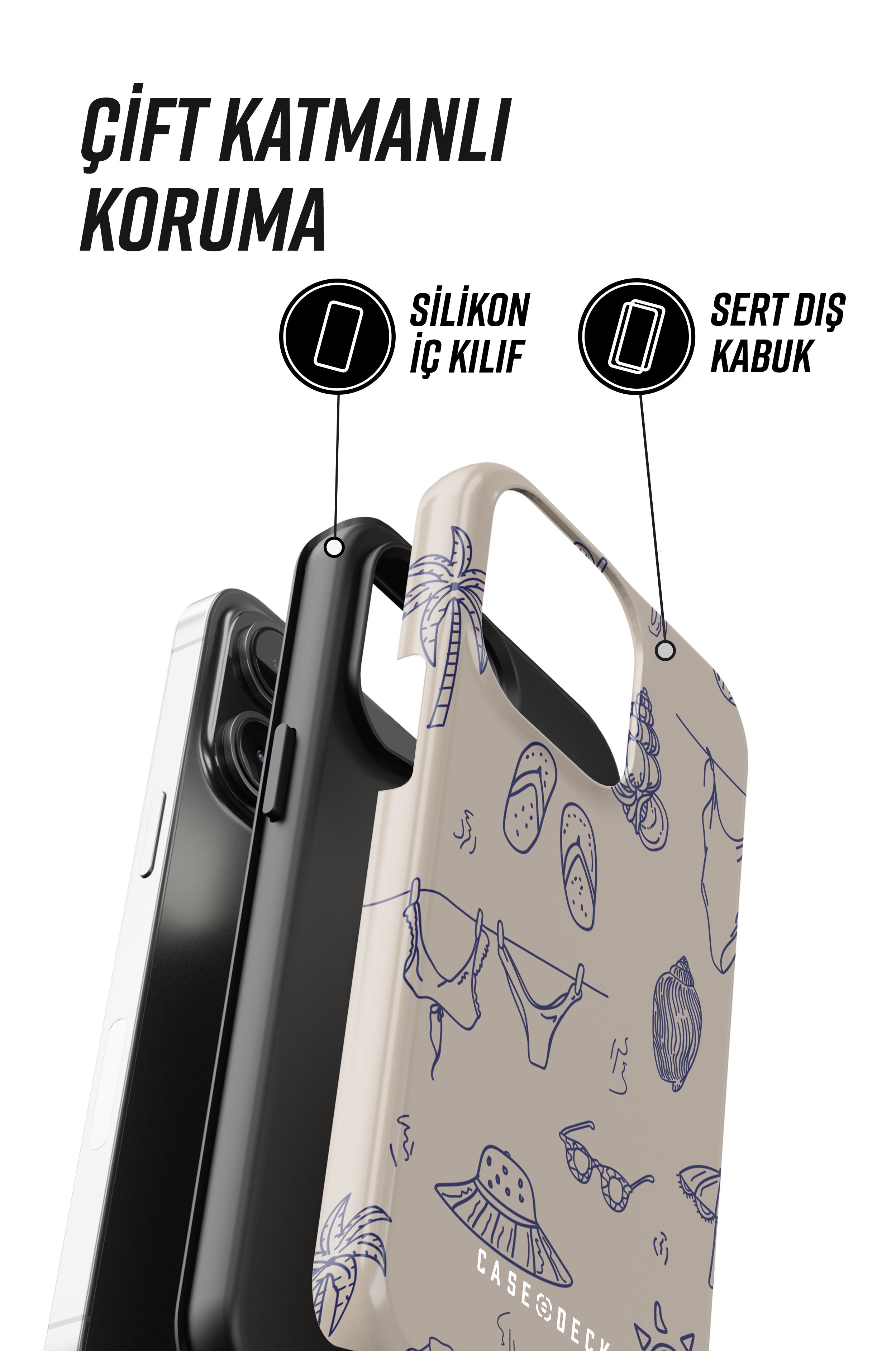 Sundaze Tres iPhone Telefon Kılıfı