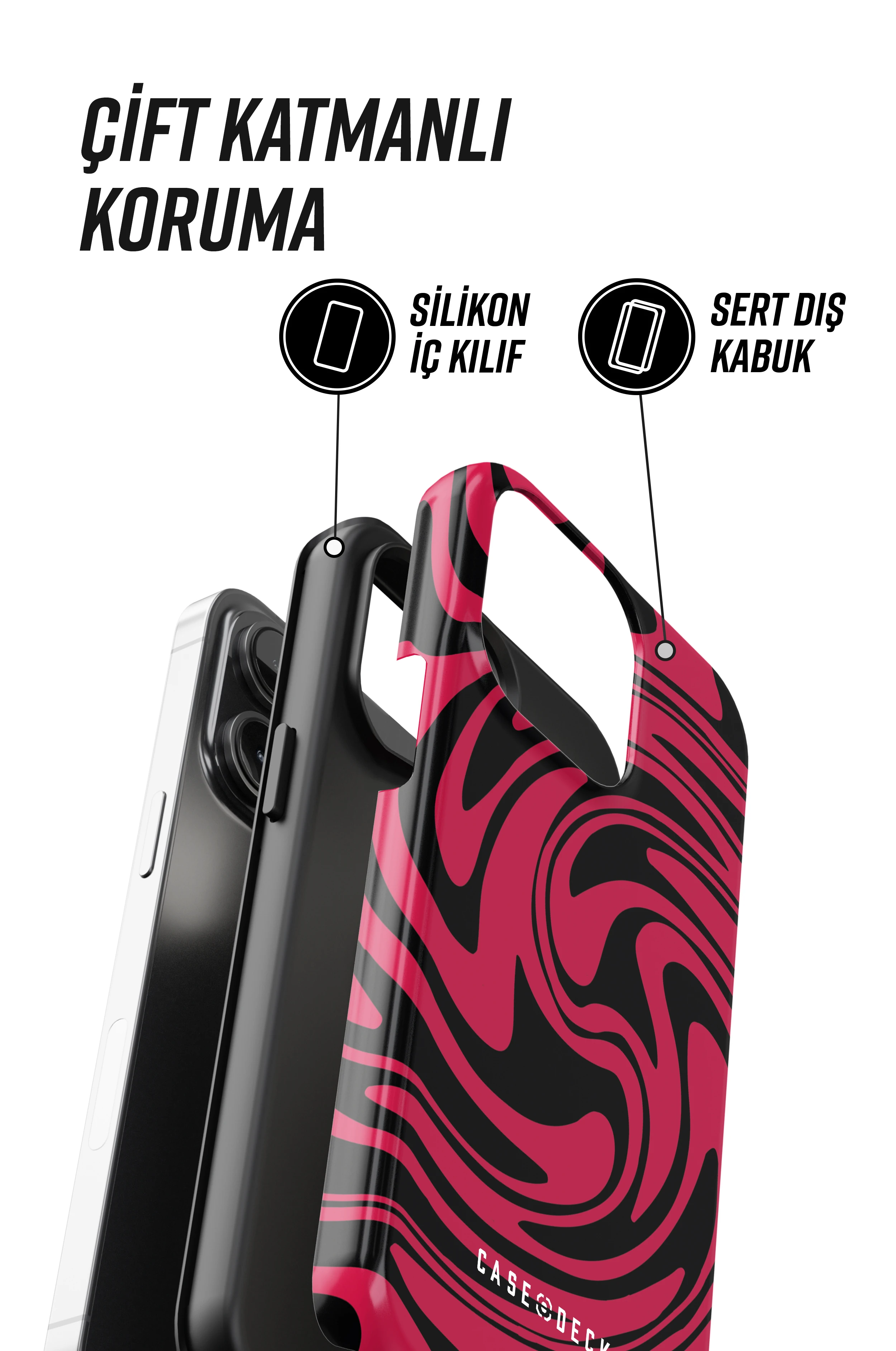 Dalley Tres iPhone Telefon Kılıfı