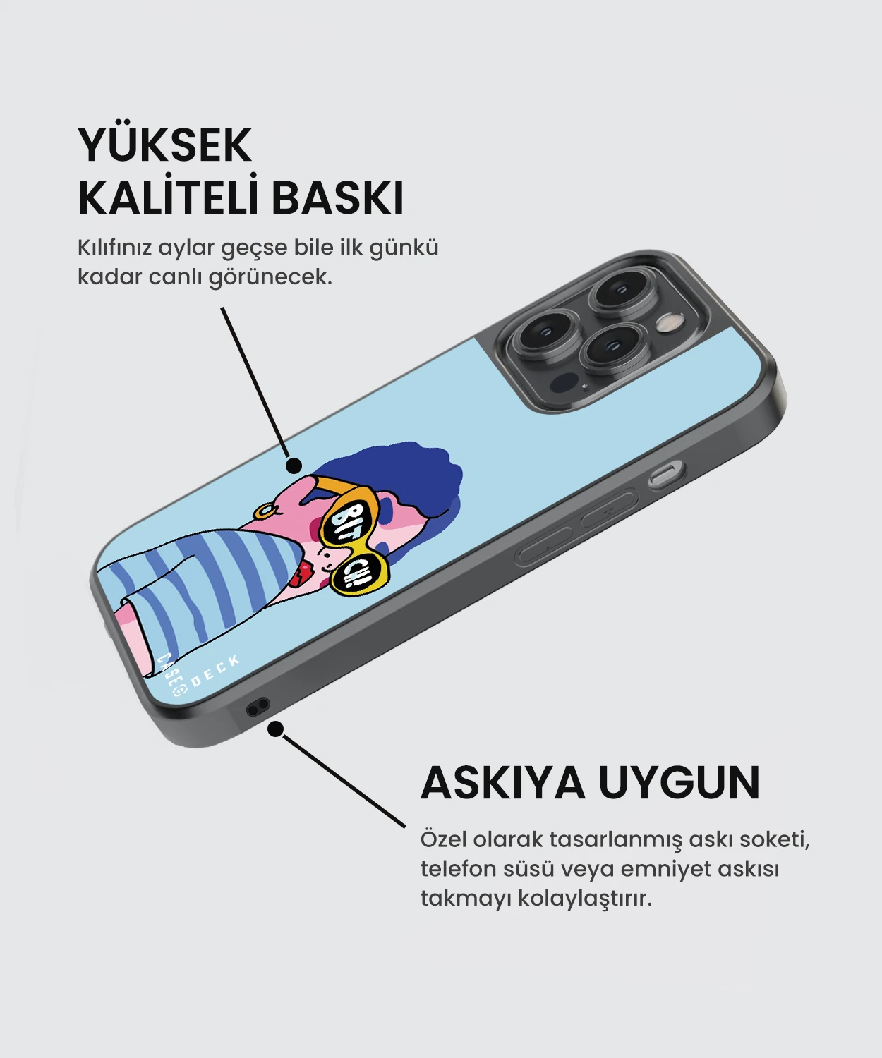 Azul Babil iPhone Telefon Kılıfı