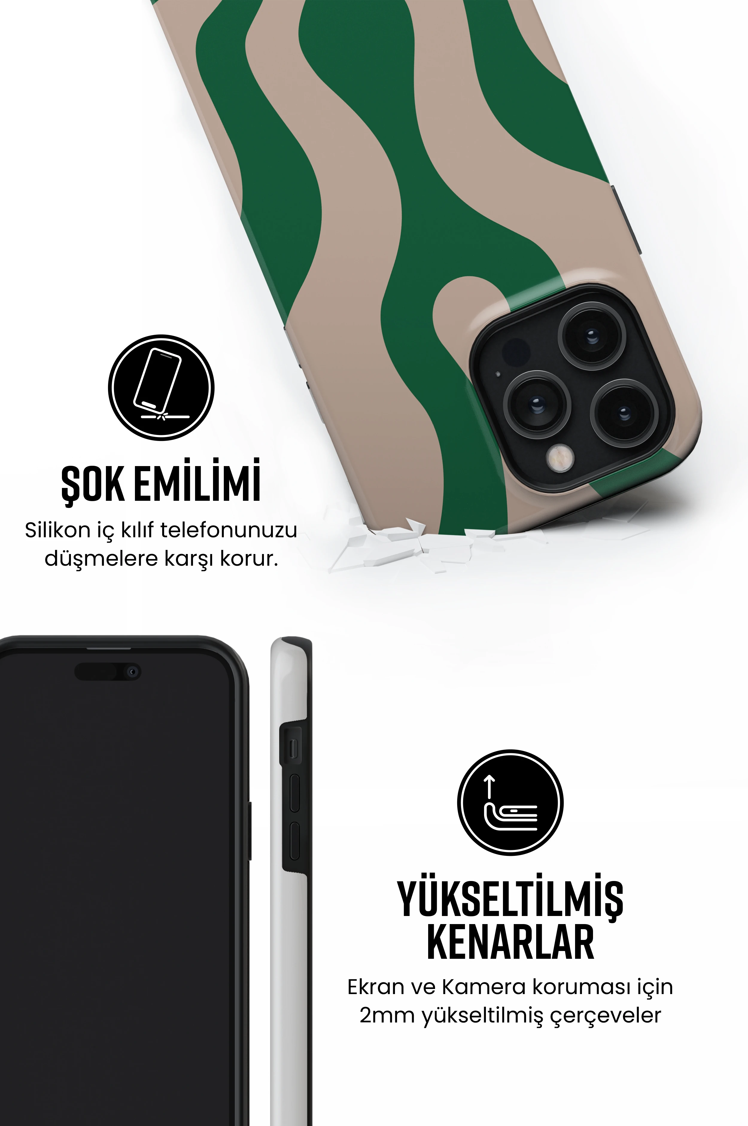 Aten Tres iPhone Telefon Kılıfı