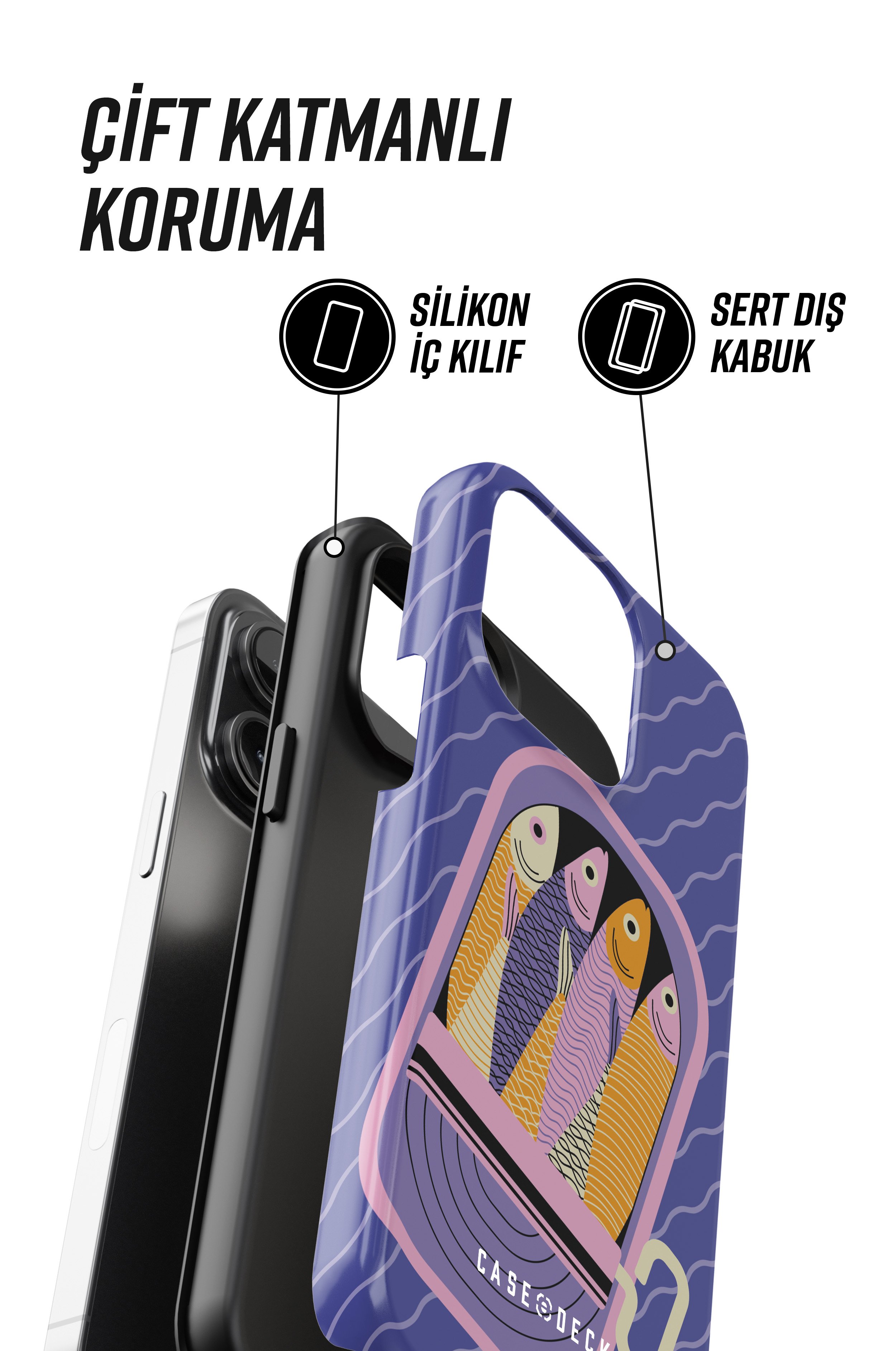 Sardeen Tres iPhone Telefon Kılıfı