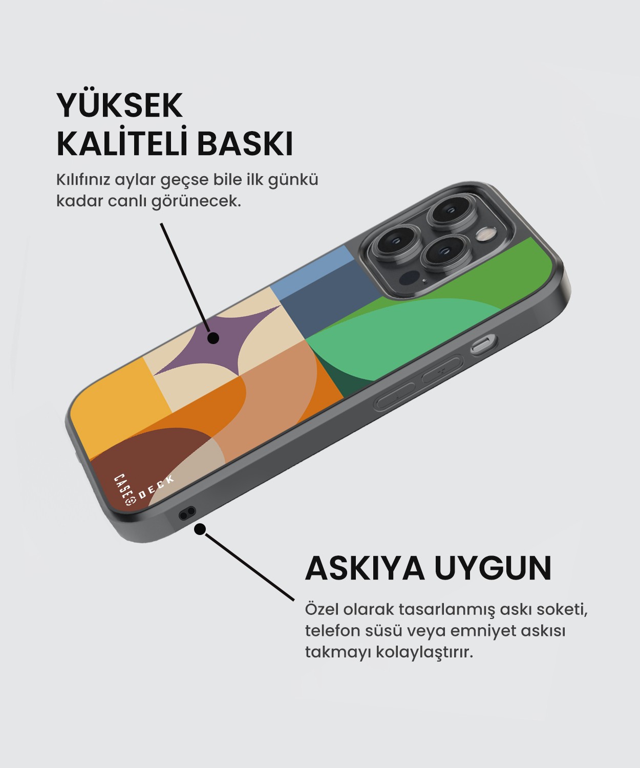 Geo Babil iPhone Telefon Kılıfı