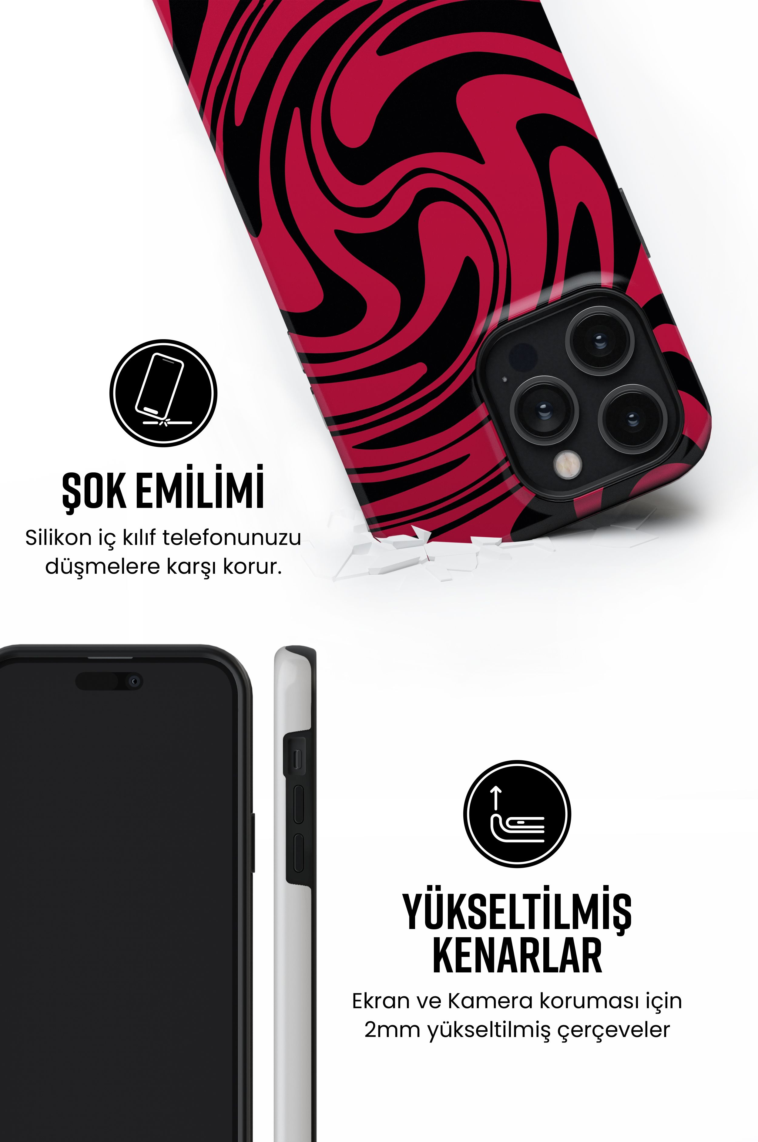 Dalley Tres iPhone Telefon Kılıfı