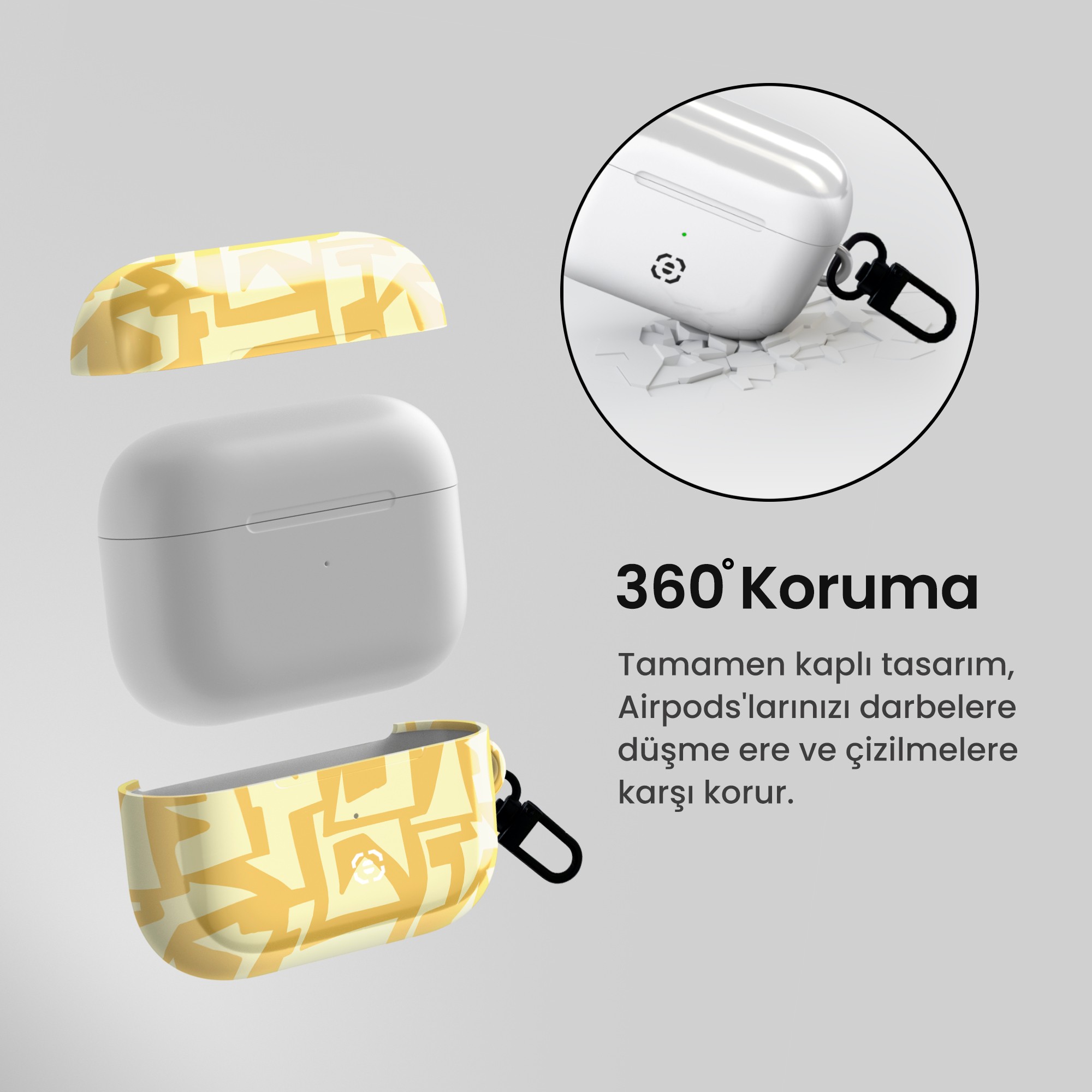 Mindfu Tres Airpods Kulaklık Kılıfı