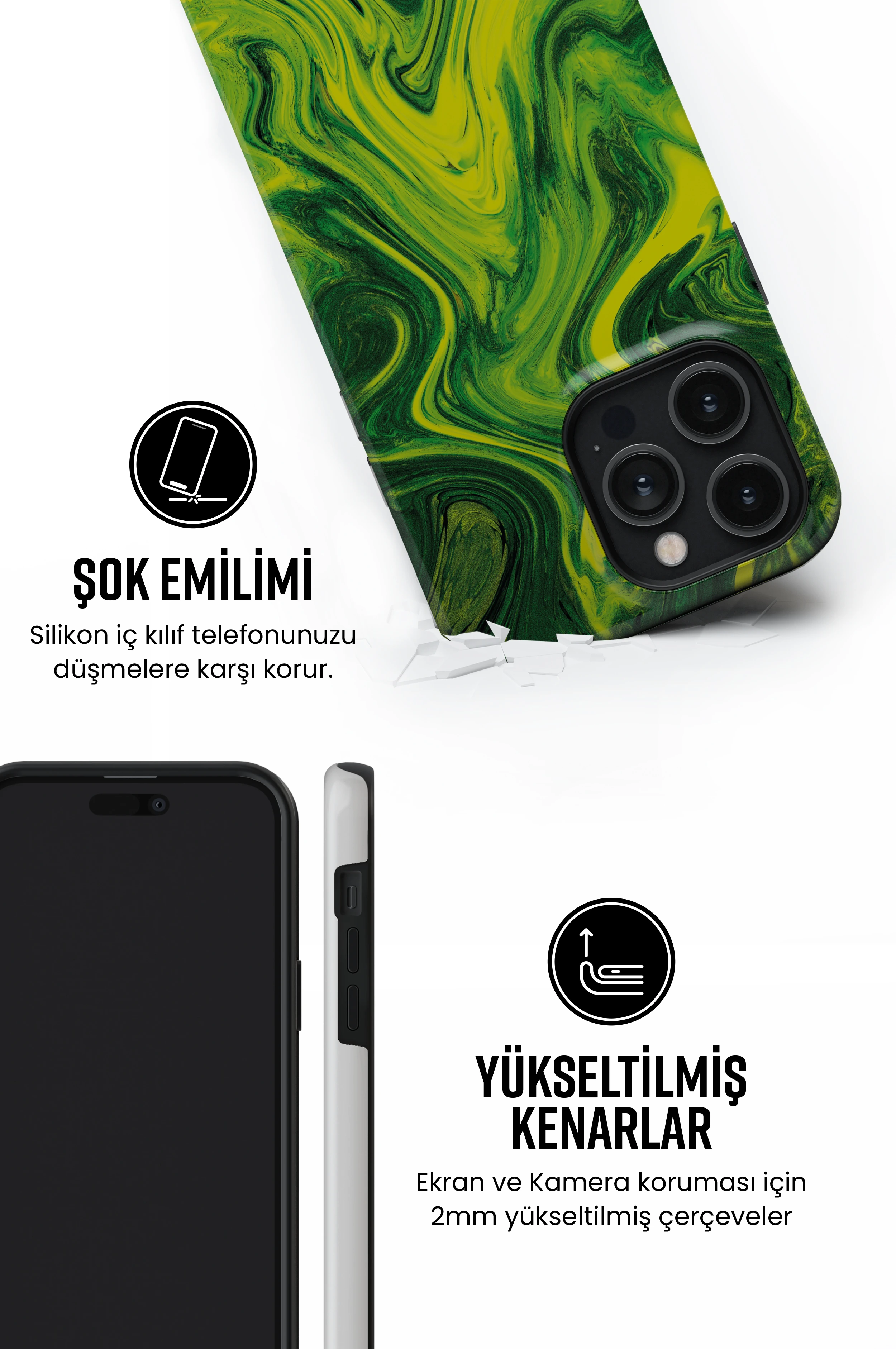 Celles Tres iPhone Telefon Kılıfı