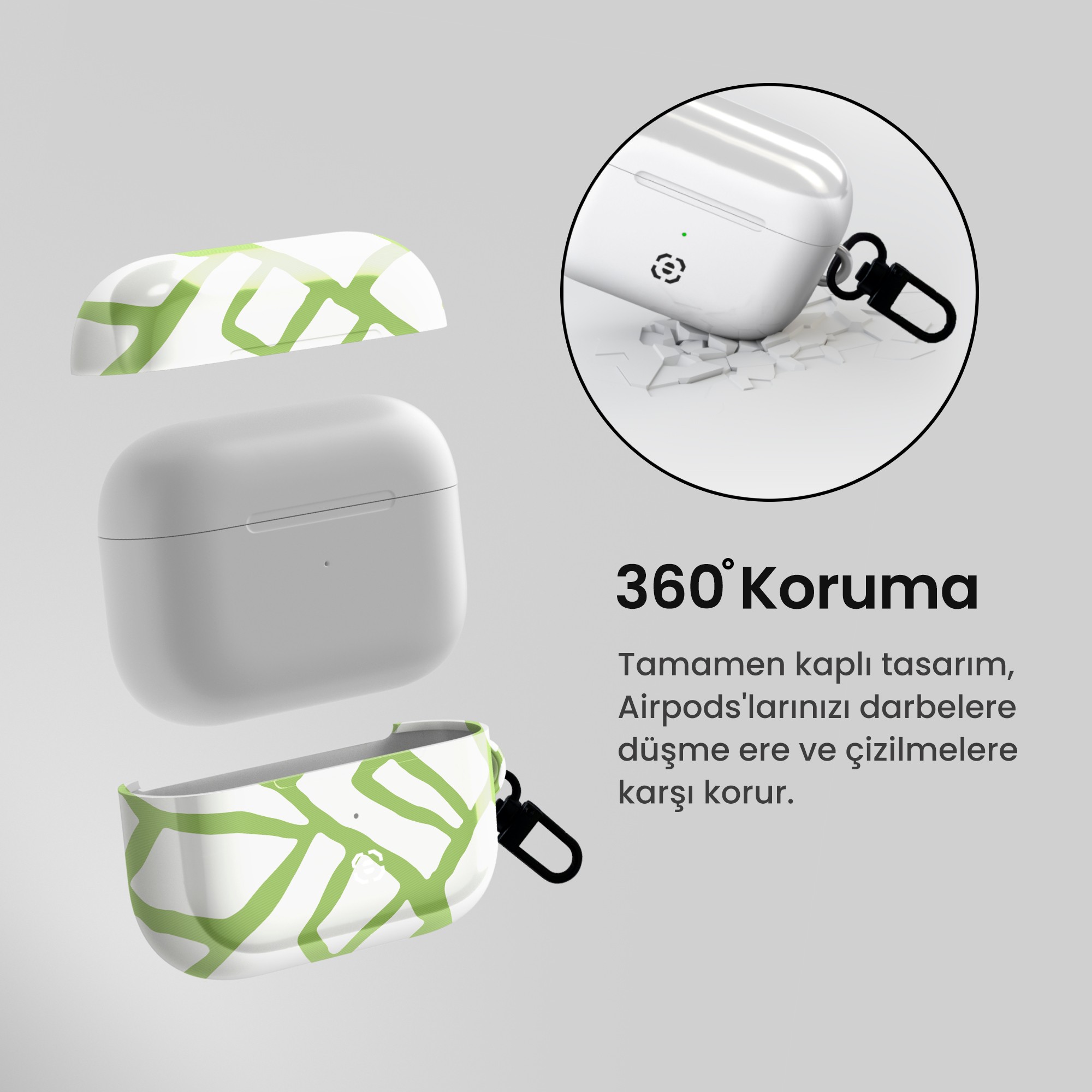 Hima Tres Airpods Kulaklık Kılıfı