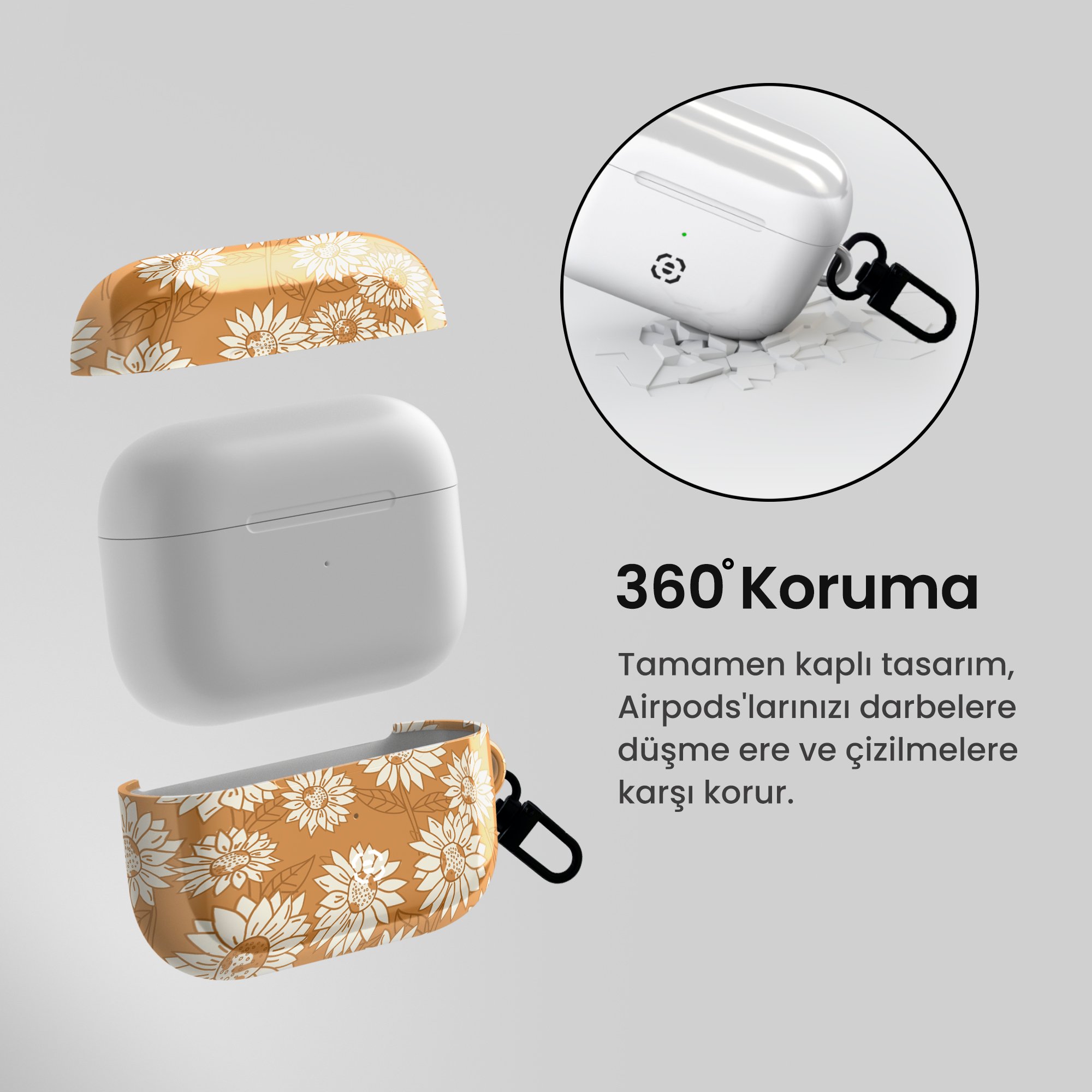 Field Tres Airpods Kulaklık Kılıfı